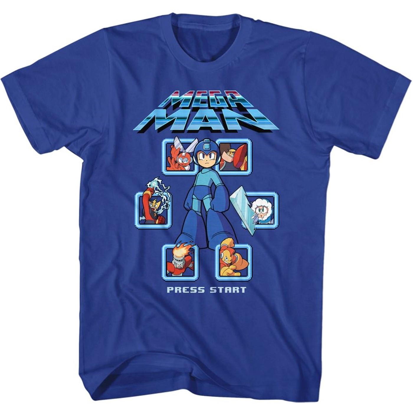 Mega Man Press Start T-Shirt
