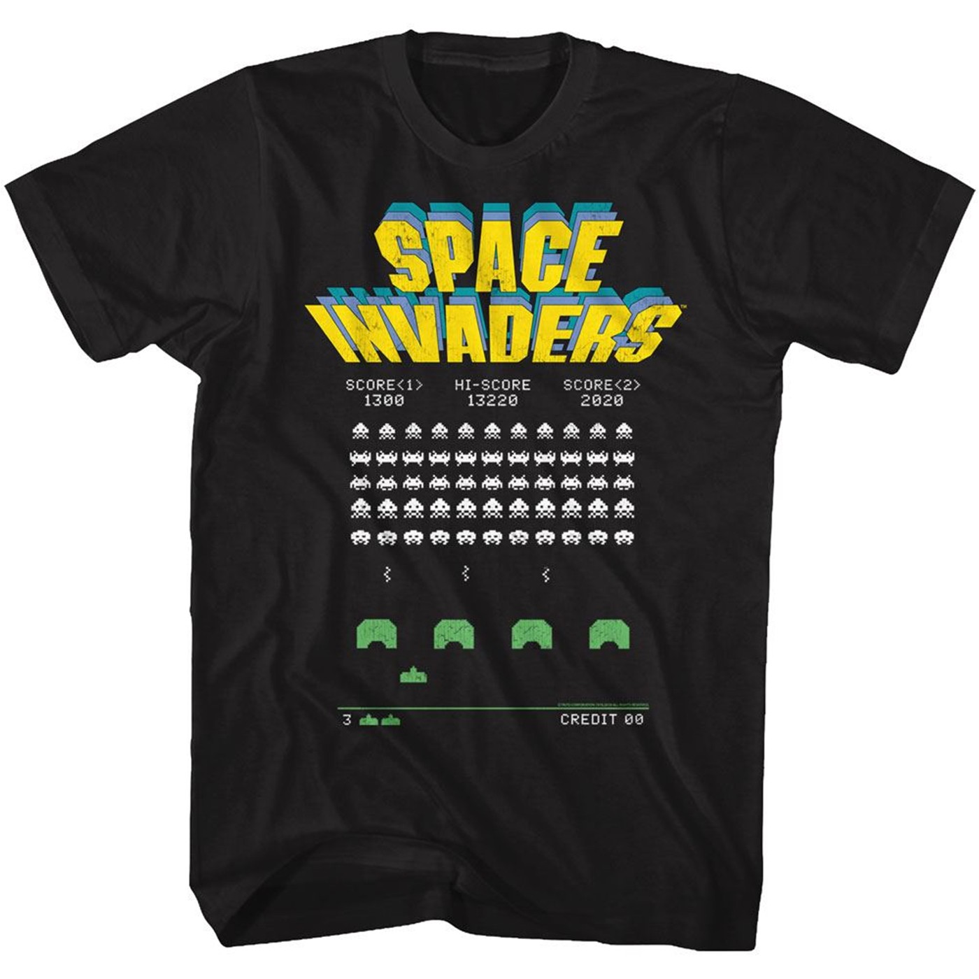 space invaders tshirt