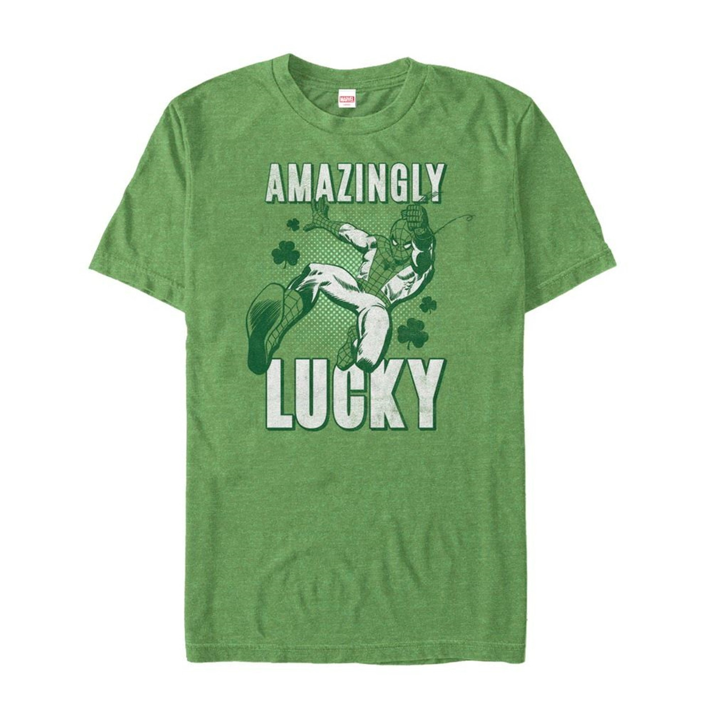 Spider-Man Amazingly Lucky St Patrick's Day T-Shirt