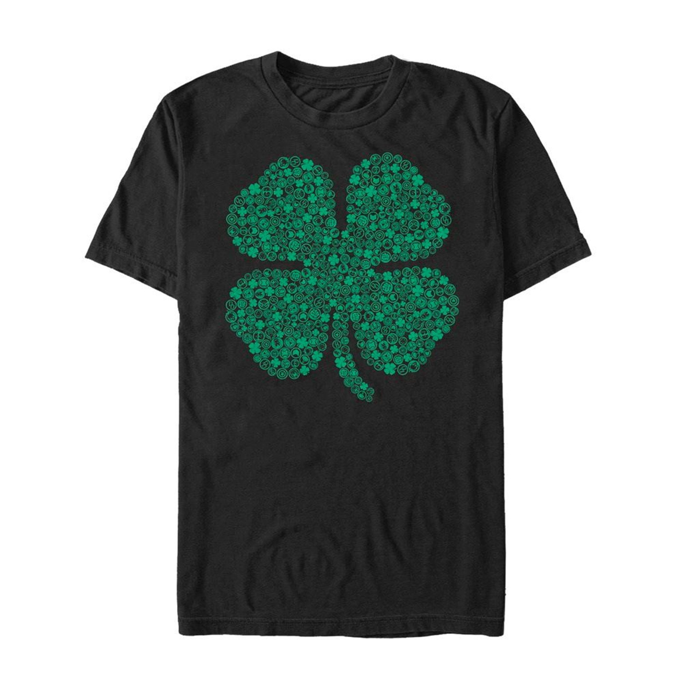 Marvel Shamrock Icons St Patrick's Day T-Shirt