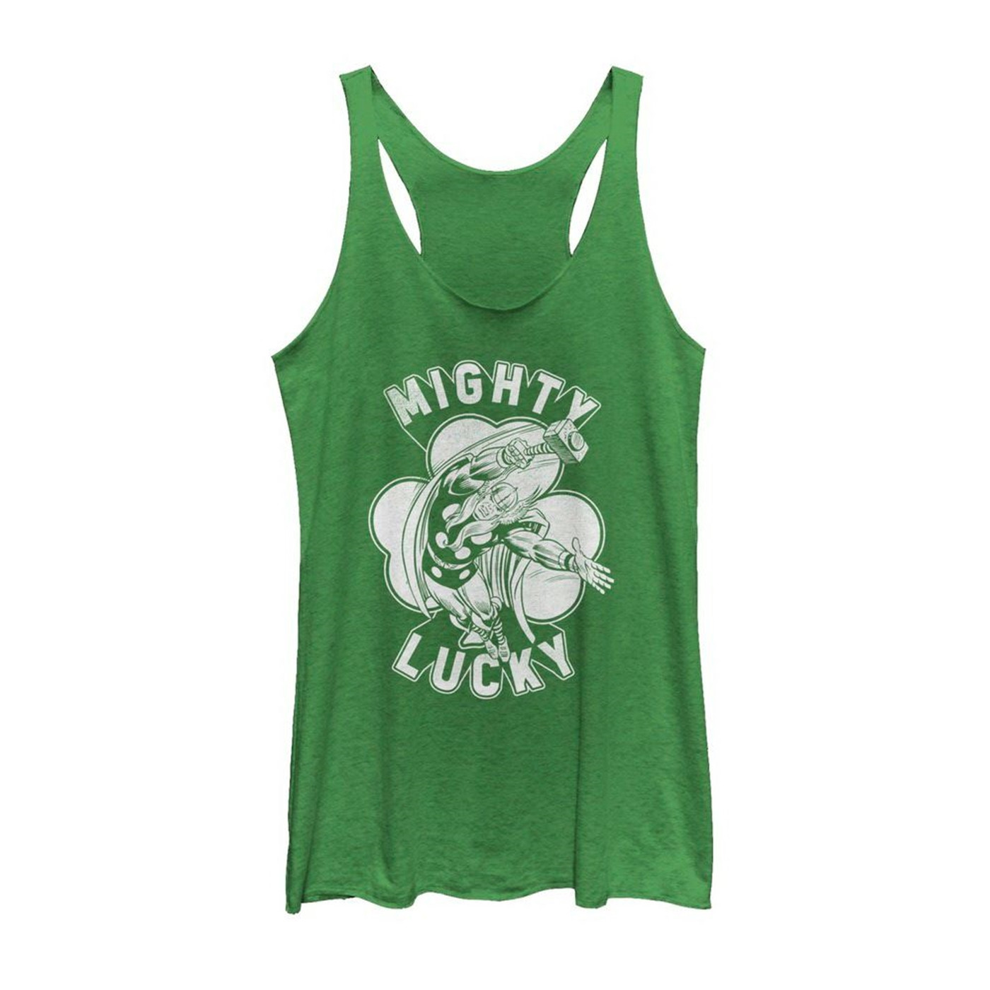 Thor Mighty Lucky Women's St Patrick's Day Tank Top