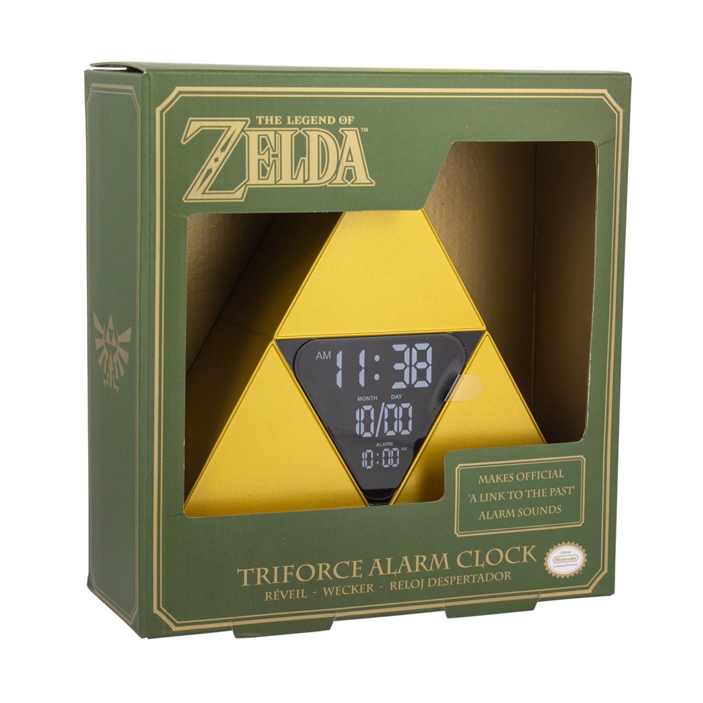 Zelda Tri-Force Alarm Clock