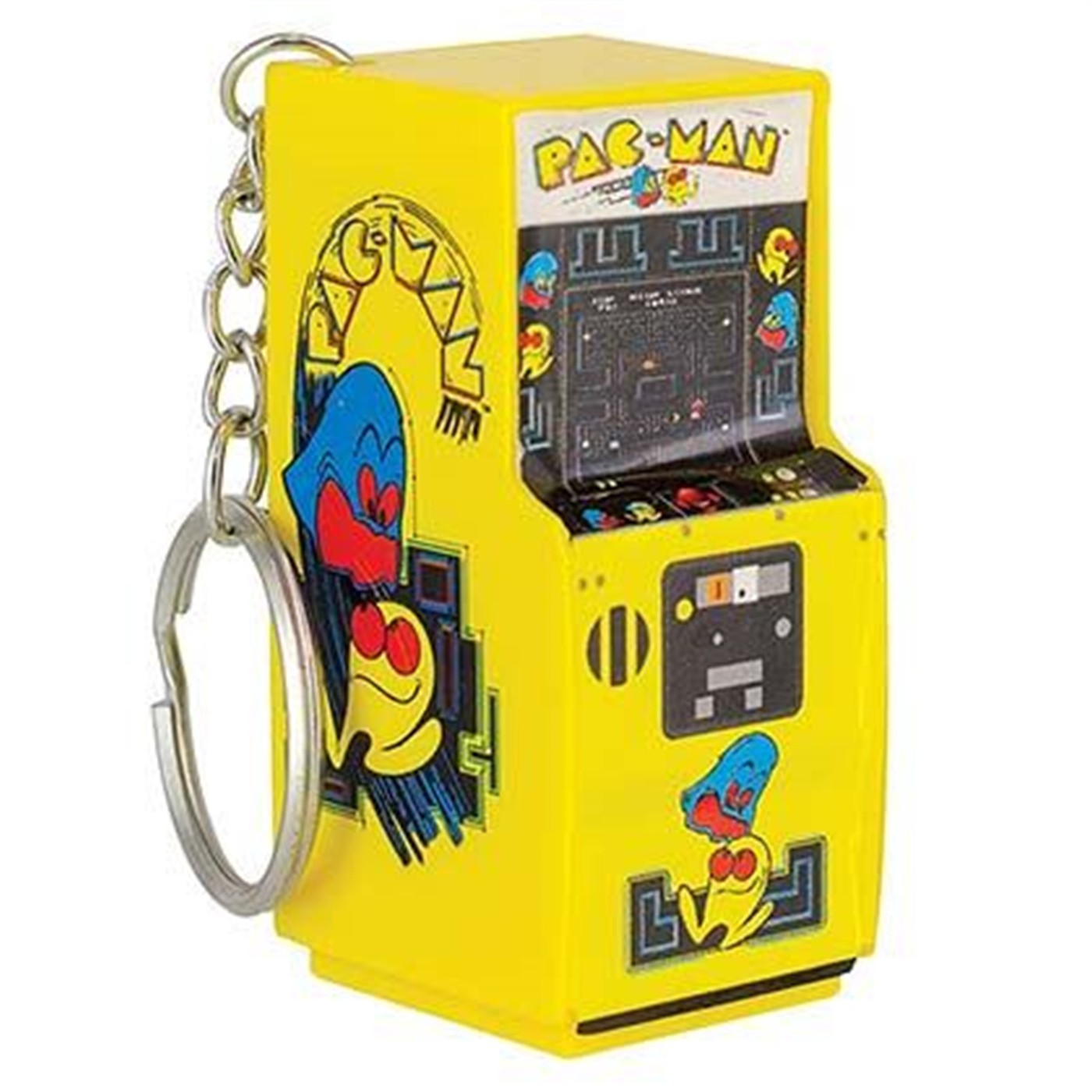 Pac-Man Arcade Keychain