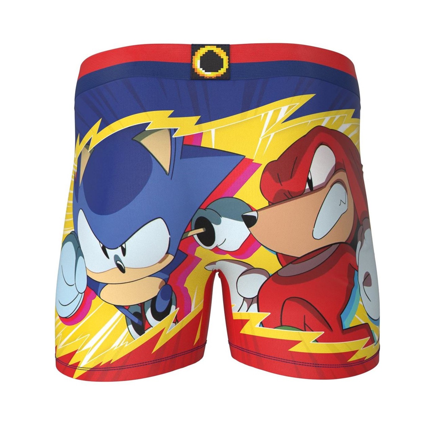 Sonic The Hedgehog And Knuckles Men's Underwear Boxer Briefs