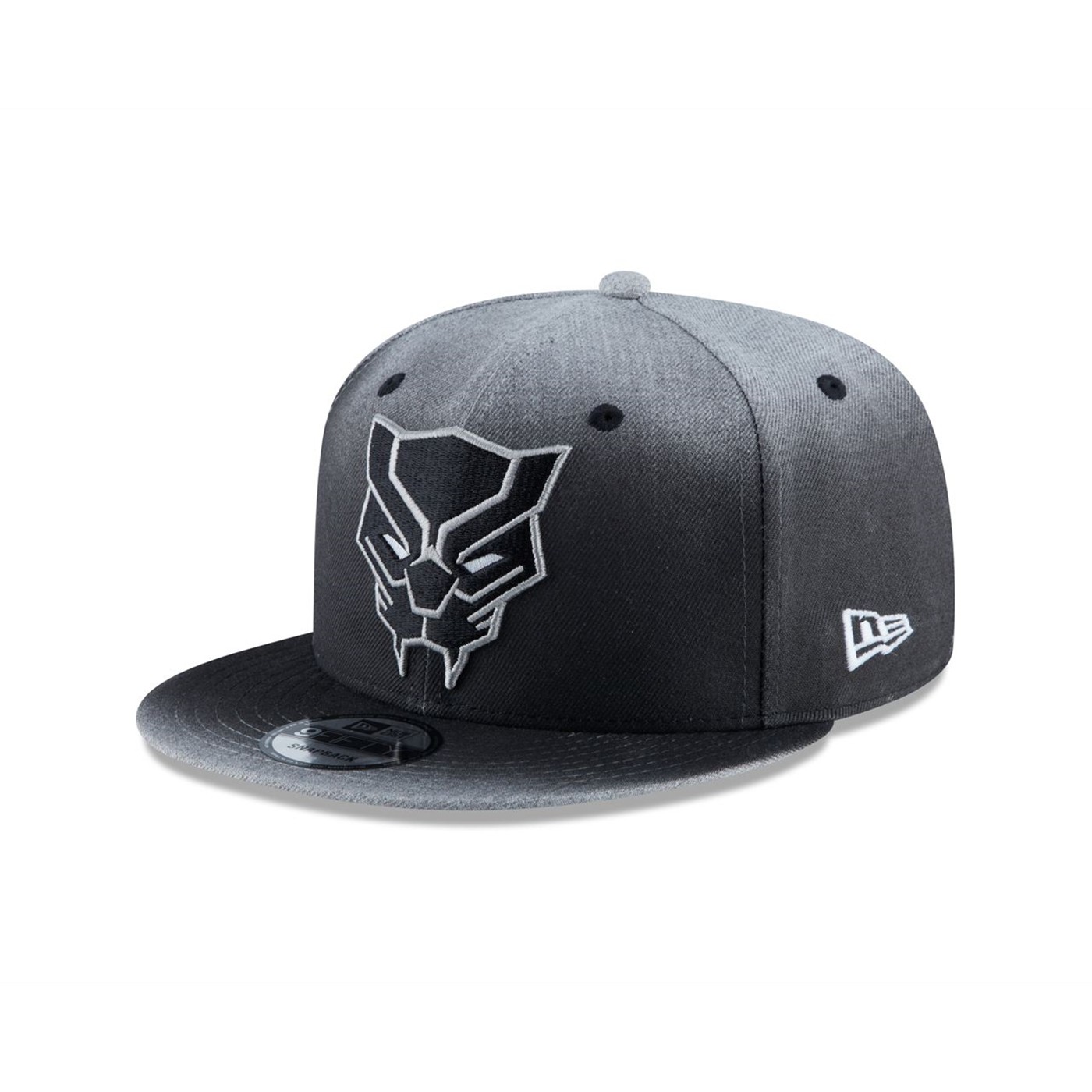 Black Panther Logo Dark Grey New Era 9Fifty Adjustable Hat