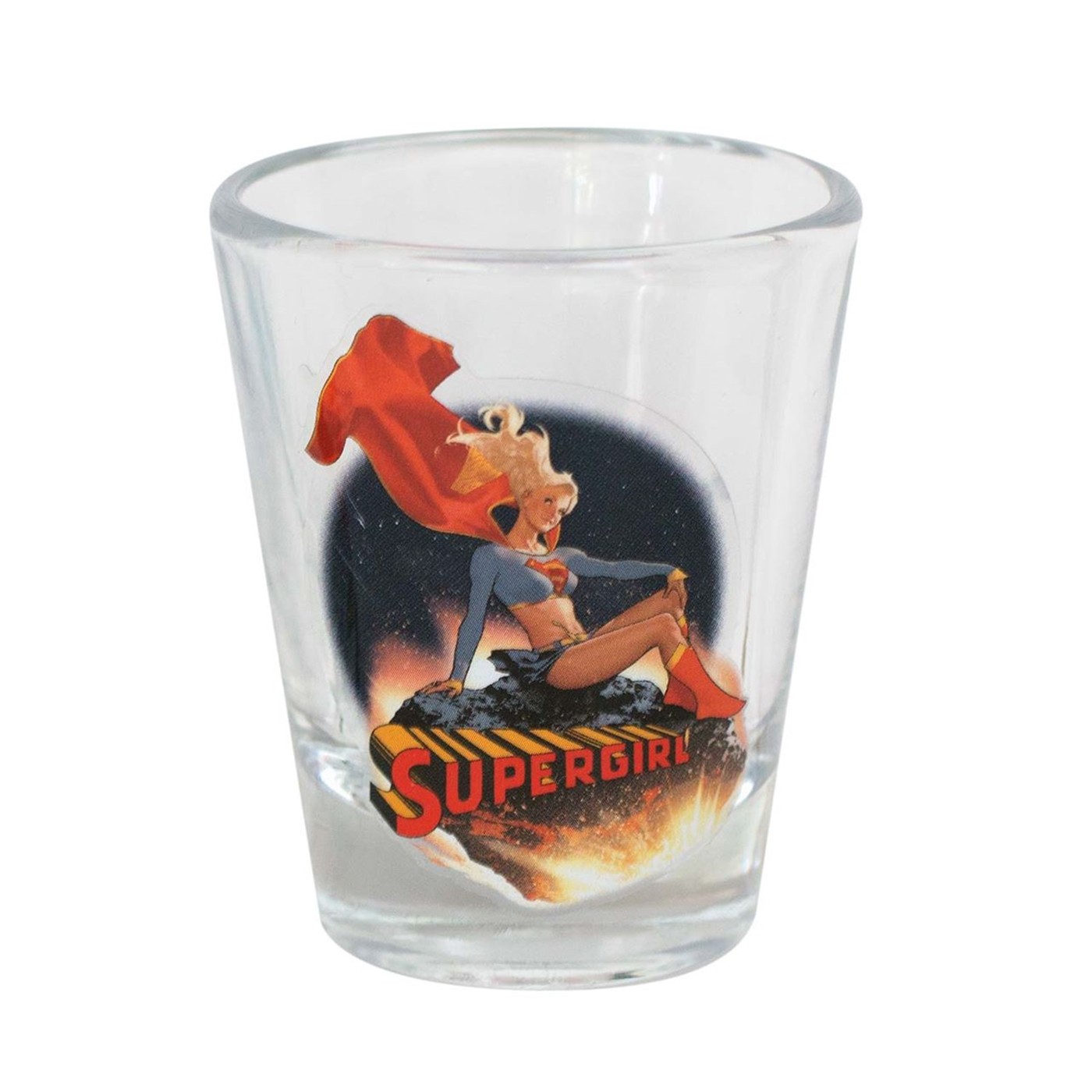 DC Comics Supergirl Retro Styled Shot Glass