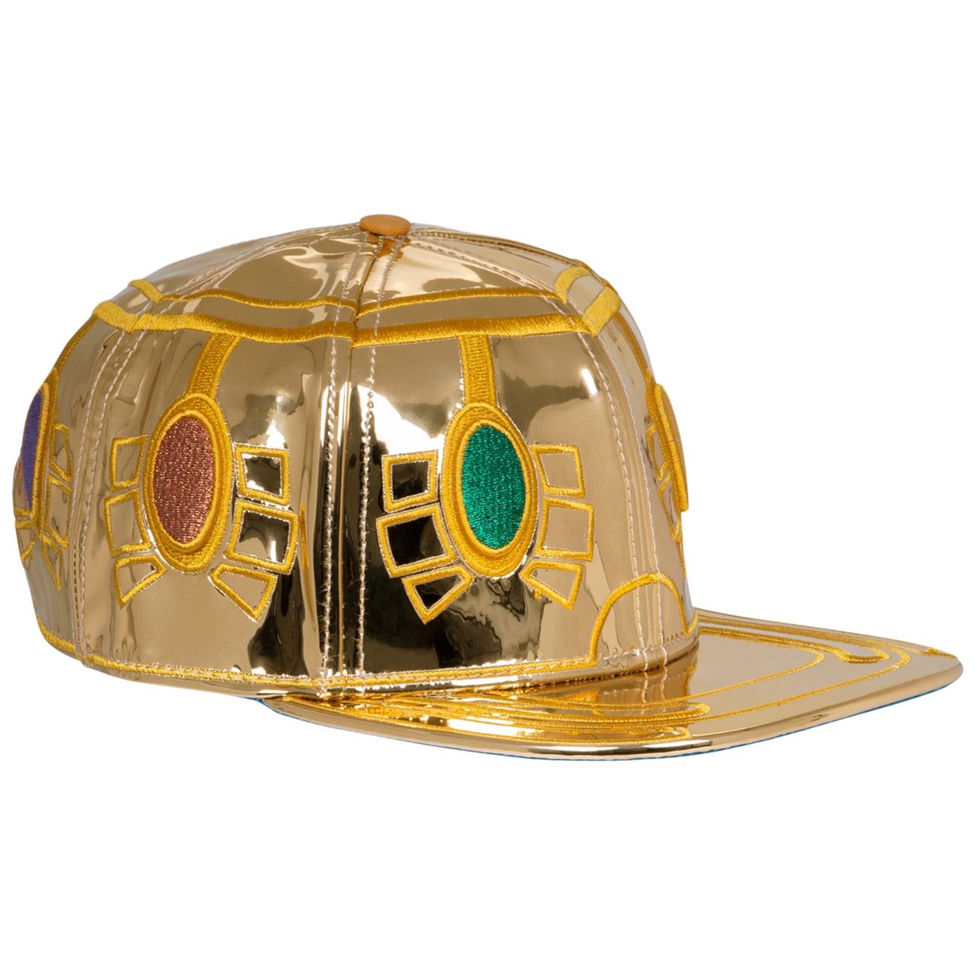 Infinity Gauntlet Faux Leather Suit-up Snapback