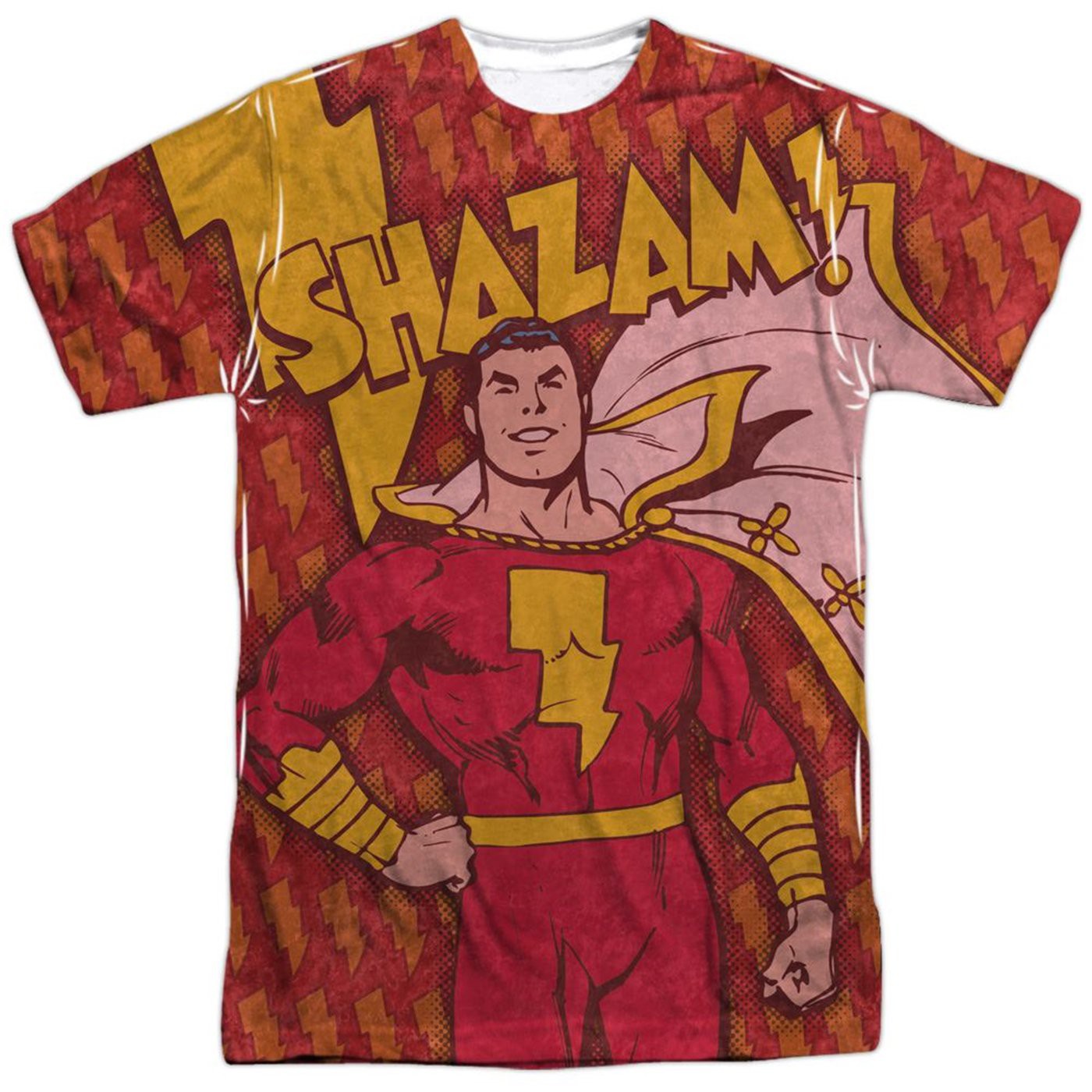Shazam Bolts Front and Back Print Men's T-Shirt