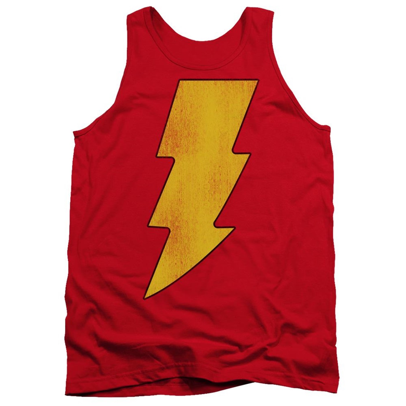 Shazam Distressed Logo Tank Top