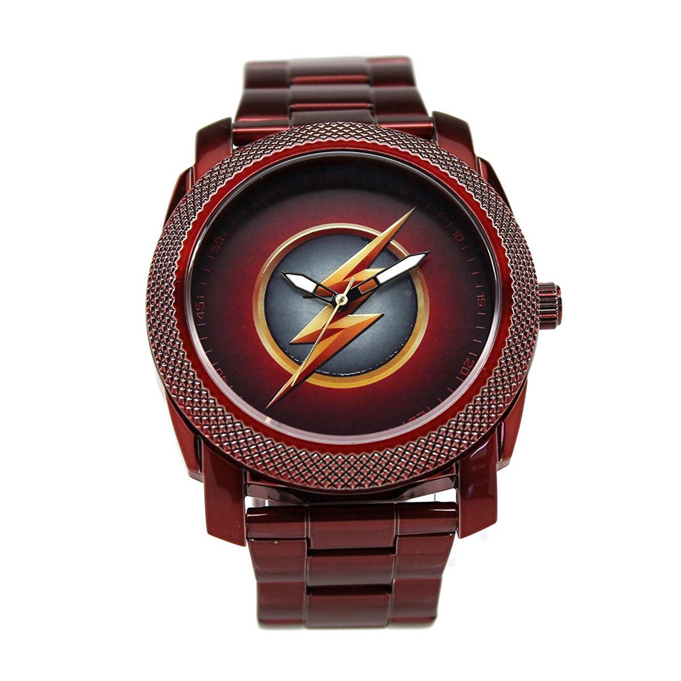 The Flash CW Stainless Steel Red Watch