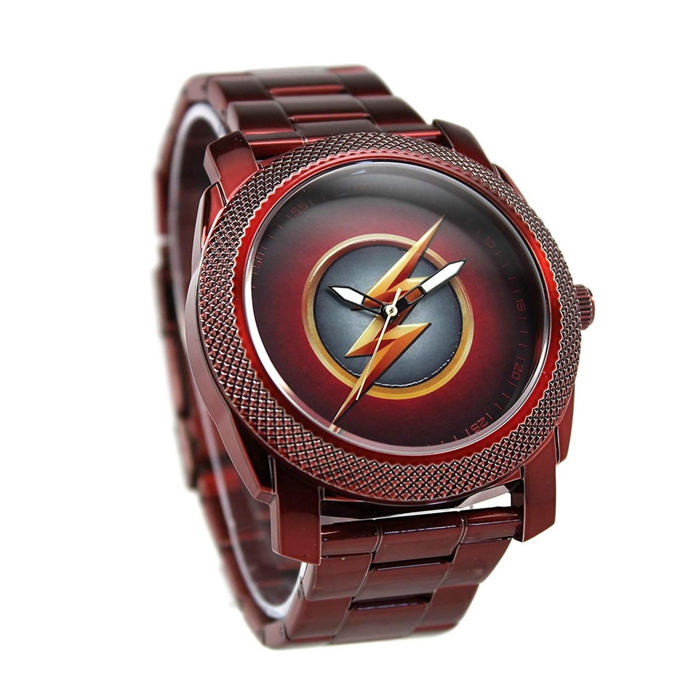 The Flash CW Stainless Steel Red Watch