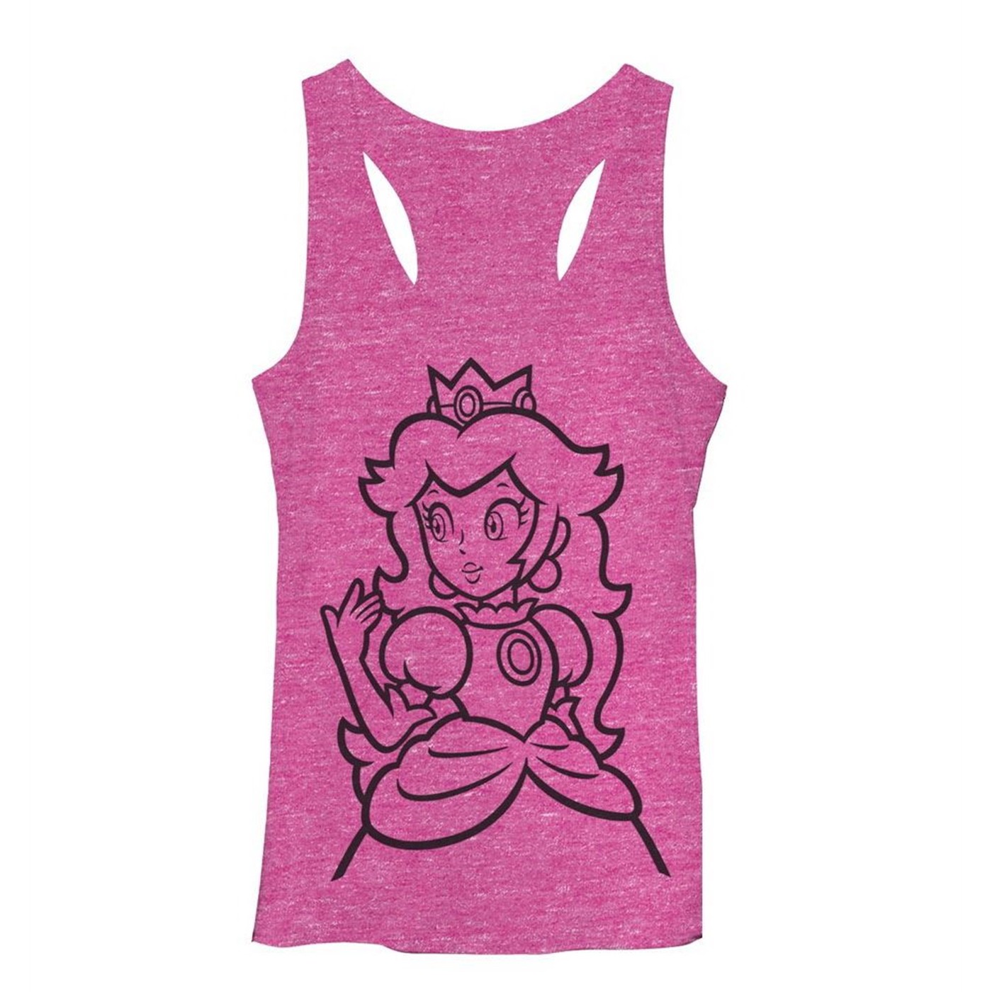 Peach Outline Women's Tank Top