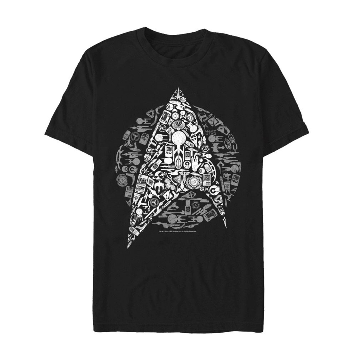 Star Trek Starfleet Icon Collage Men's T-Shirt