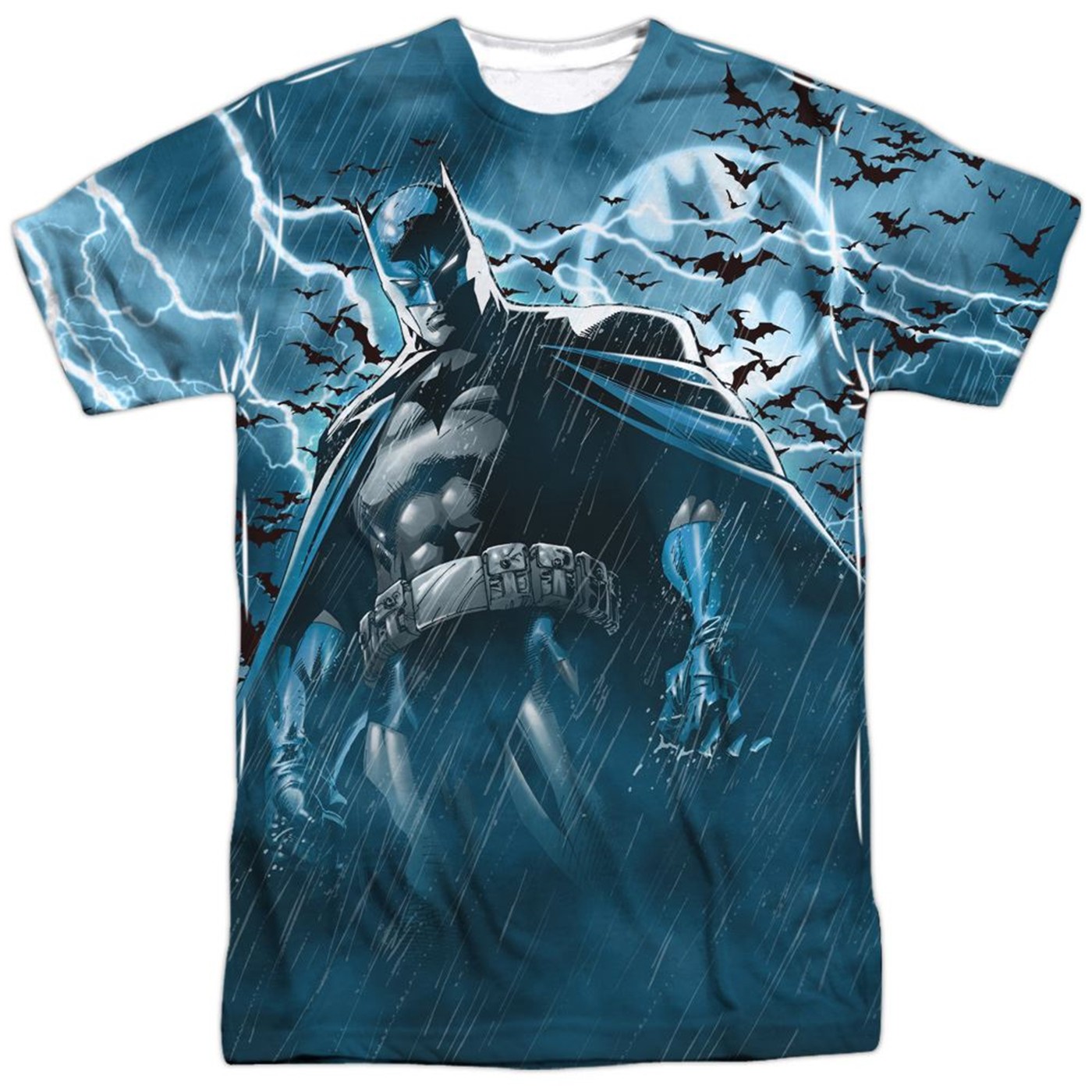 Stormy Knight Batman Front and Back Sublimated Men's T-Shirt