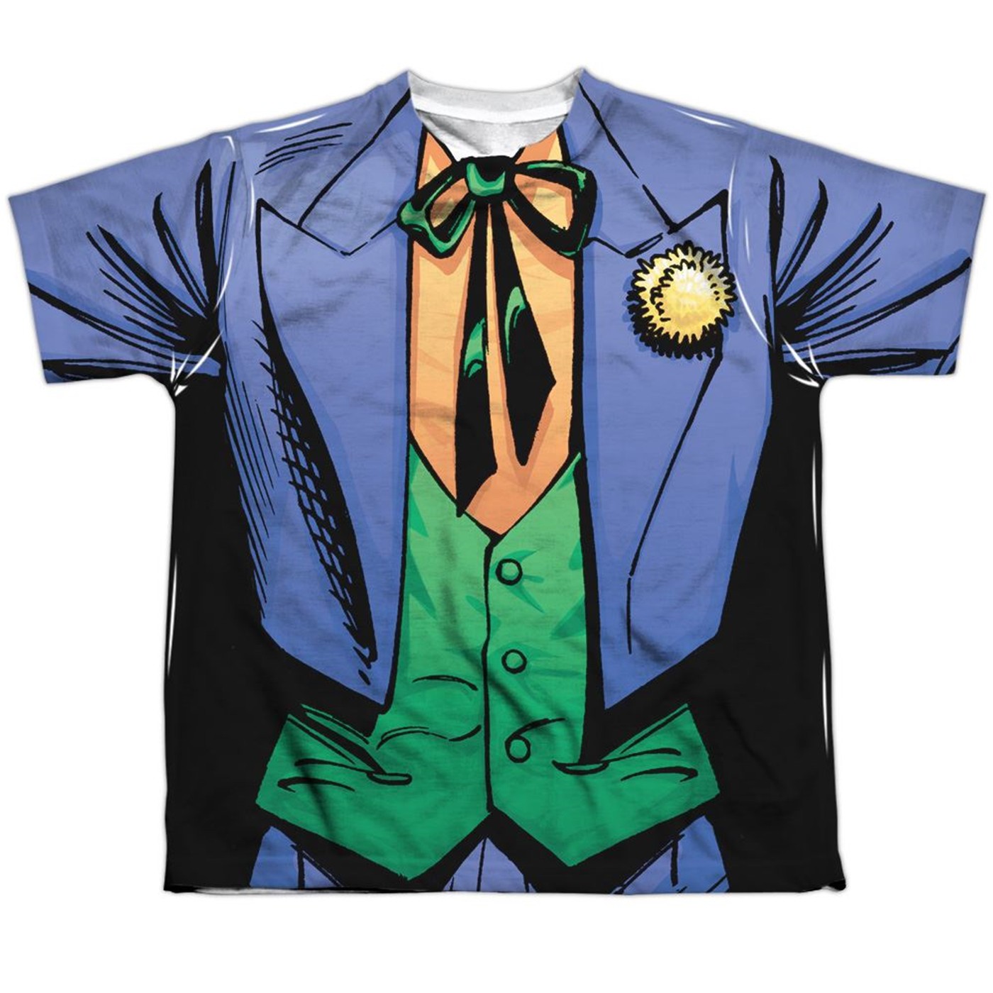 Joker Uniform Sublimated Costume Kid's T-Shirt