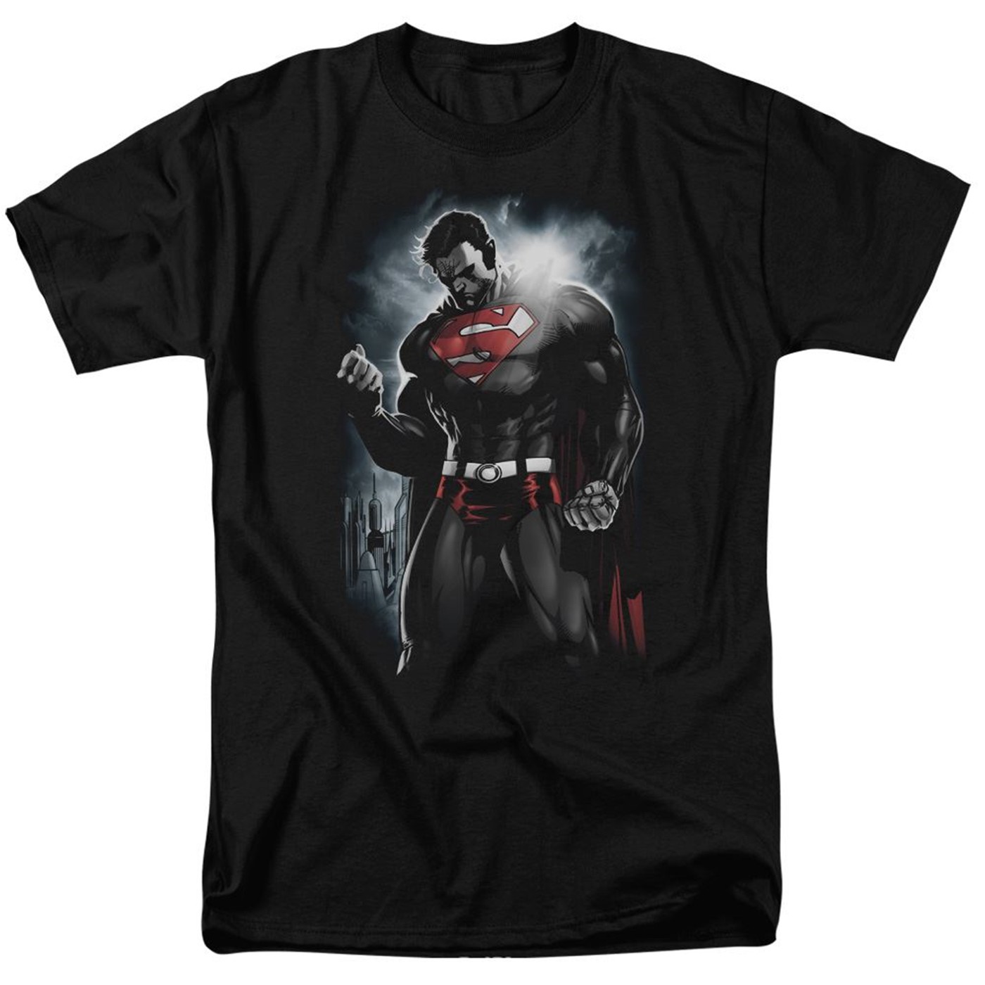 DC Comics Superman Son Of Krypton Black Baseball Jersey