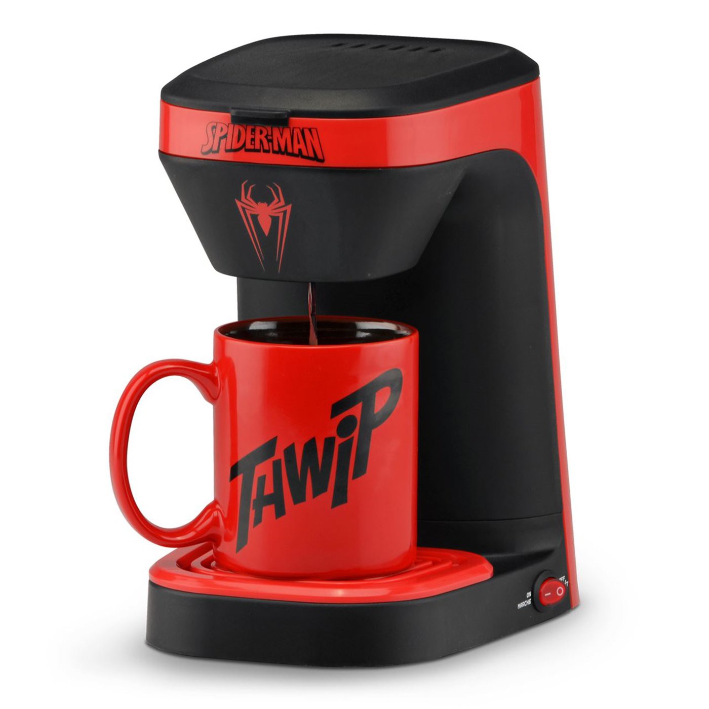 Spider-Man 1-Cup Coffee Maker with Mug