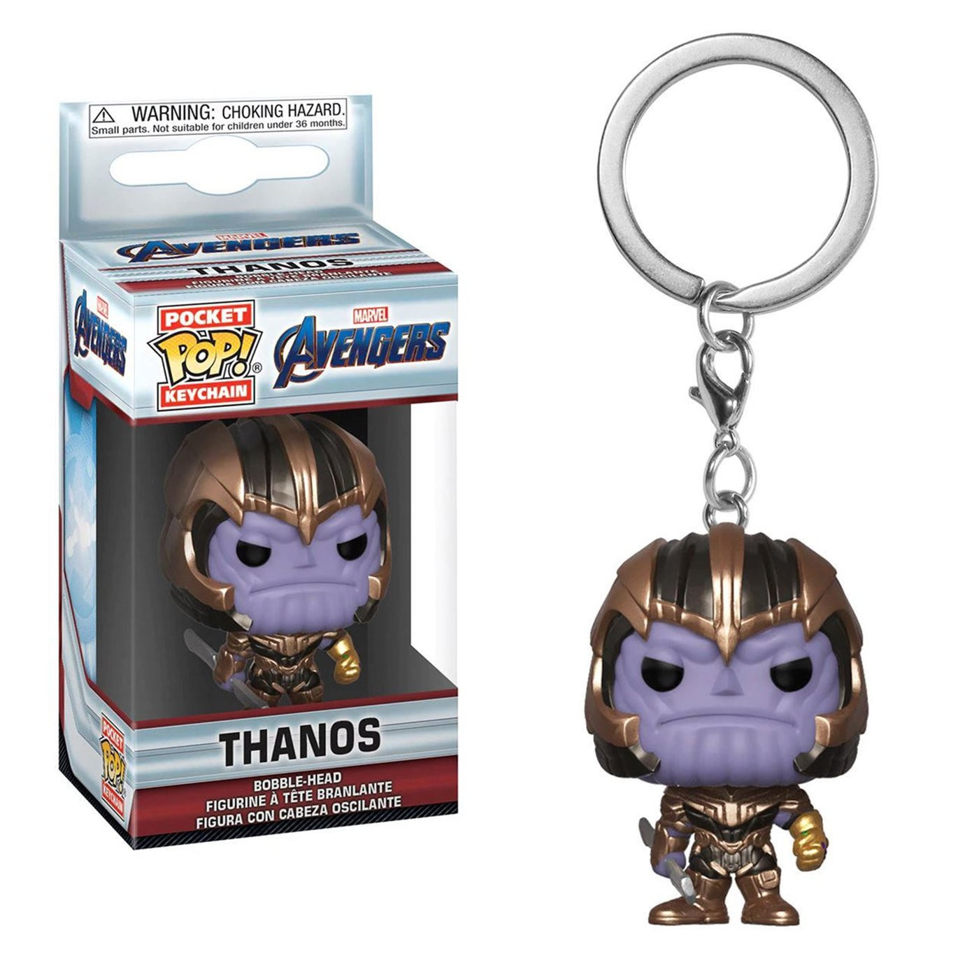 Funko POP Keychains: Marvel Avengers Endgame - Thanos