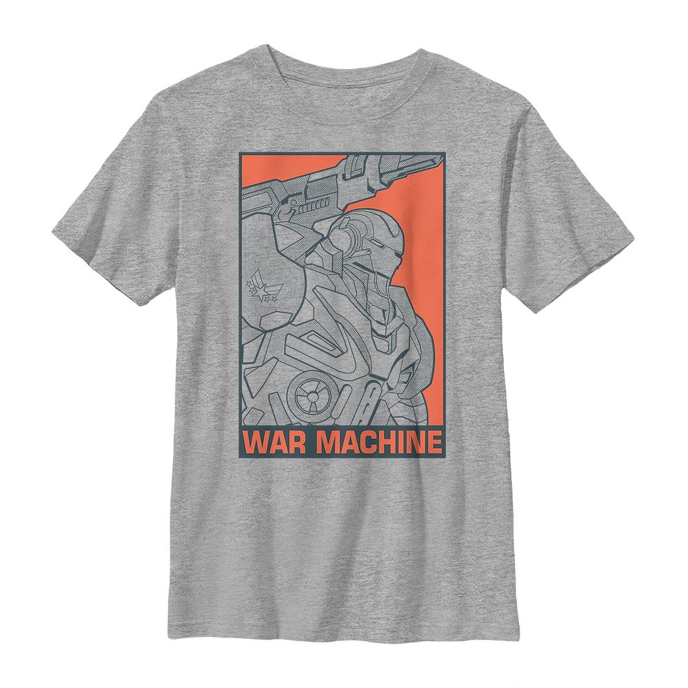 Avengers Endgame War Machine Color Pop Youth T-Shirt