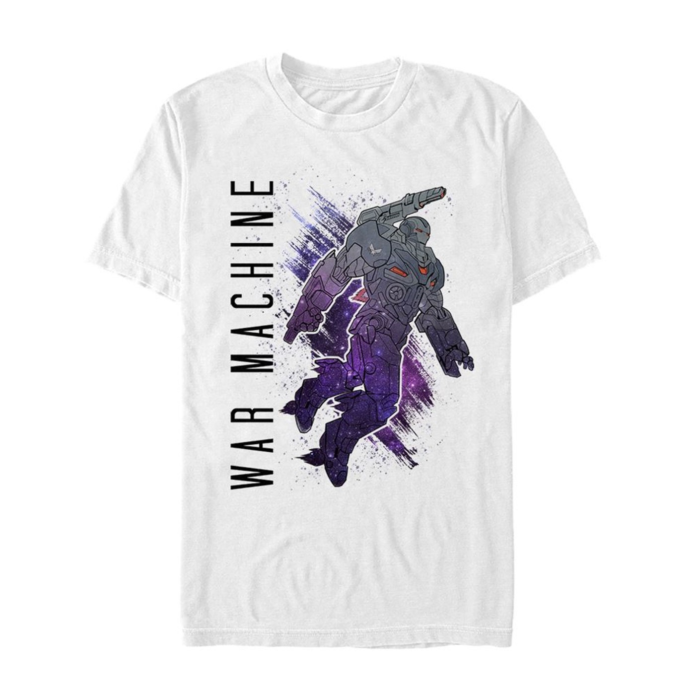 Avenger Endgame War Machine Painted with Text Men's T-Shirt