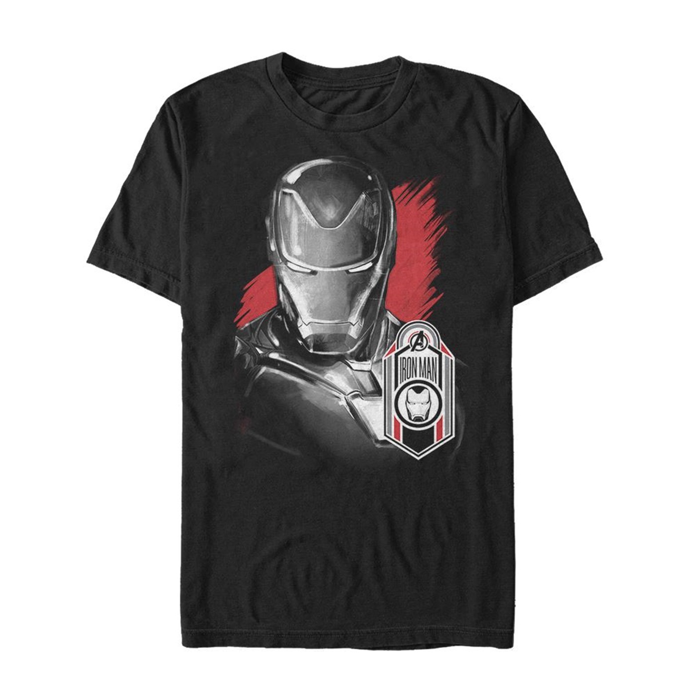 Avengers Endgame Iron Man Hero Badge Men's T-Shirt