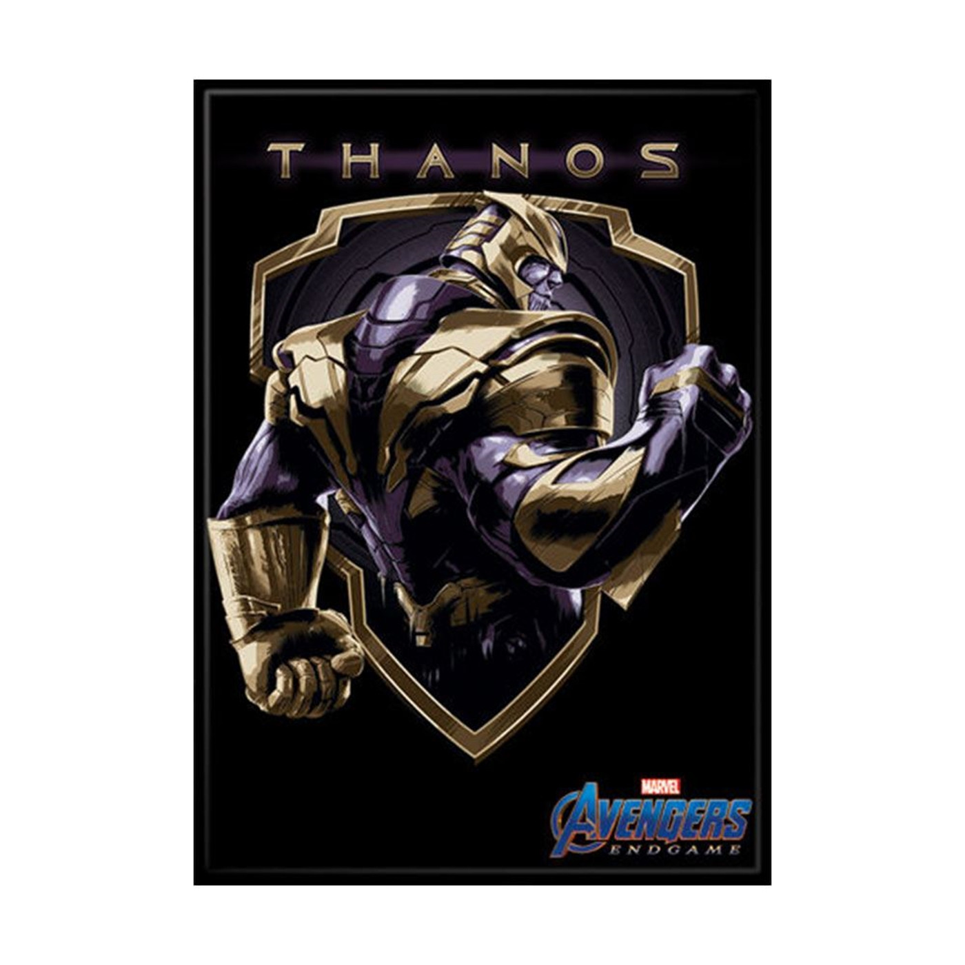 Avengers Endgame Thanos Warrior Badge Magnet