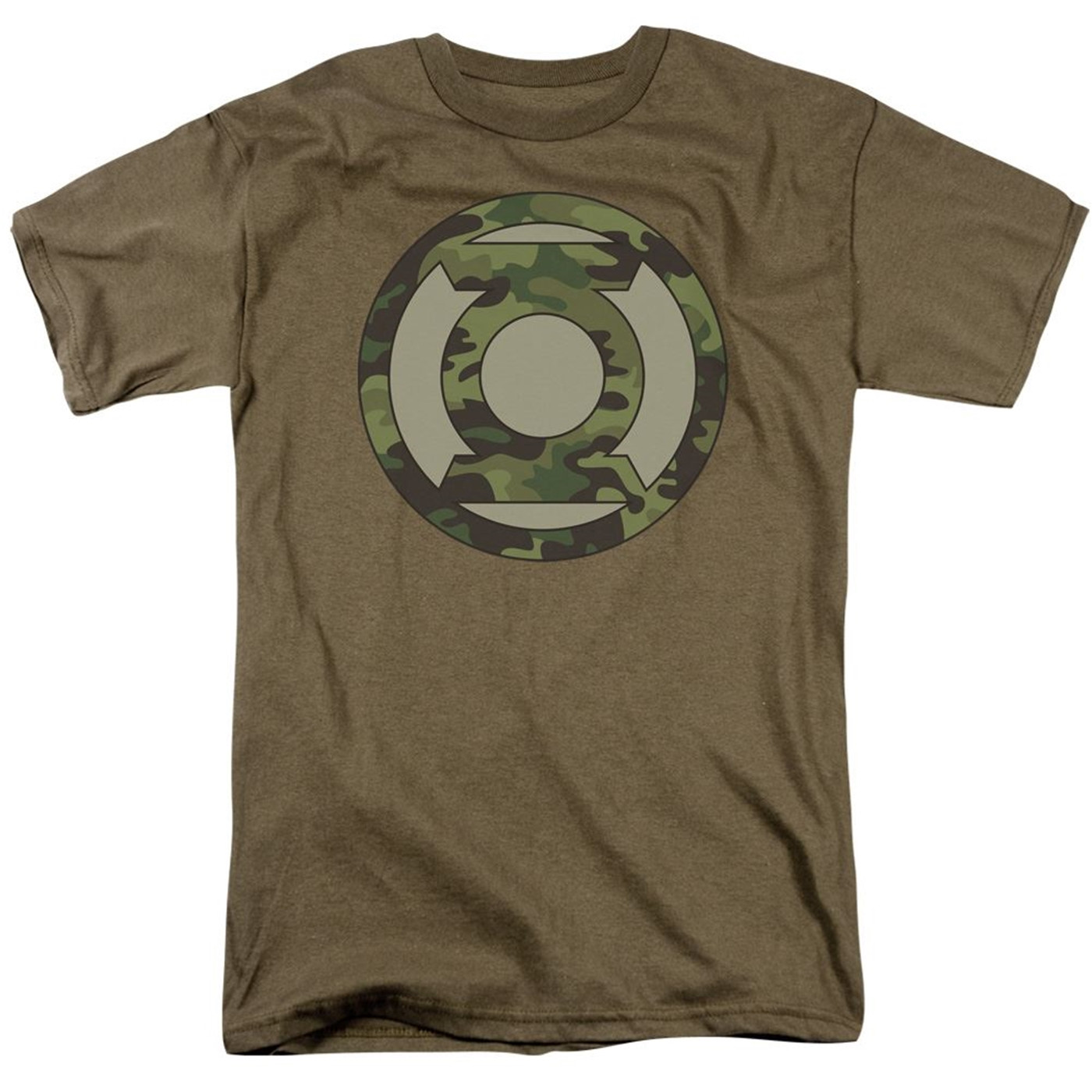 Green Lantern Camo Symbol Men's T-Shirt