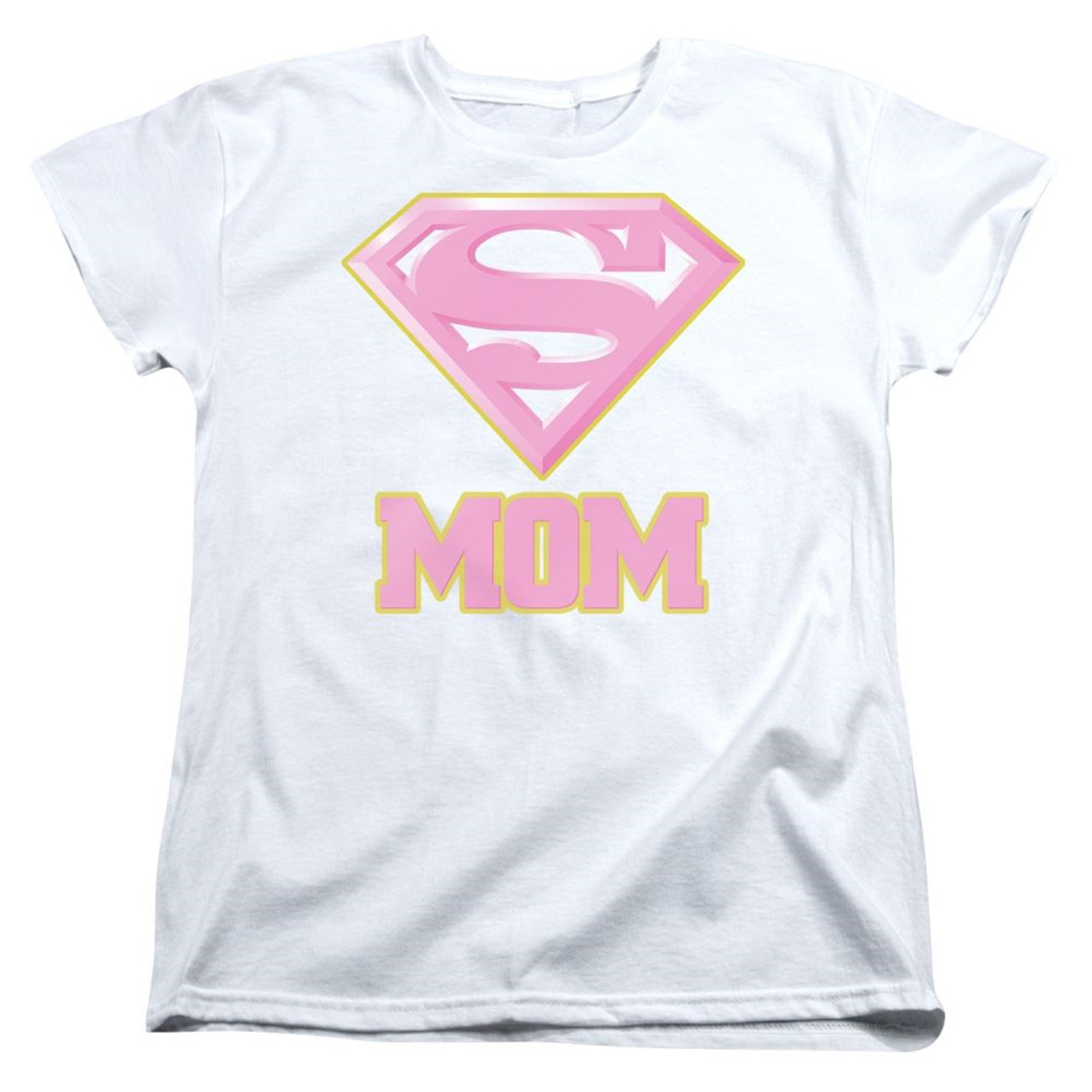 Super Mom Pink Mother's Day Superman Women's T-Shirt