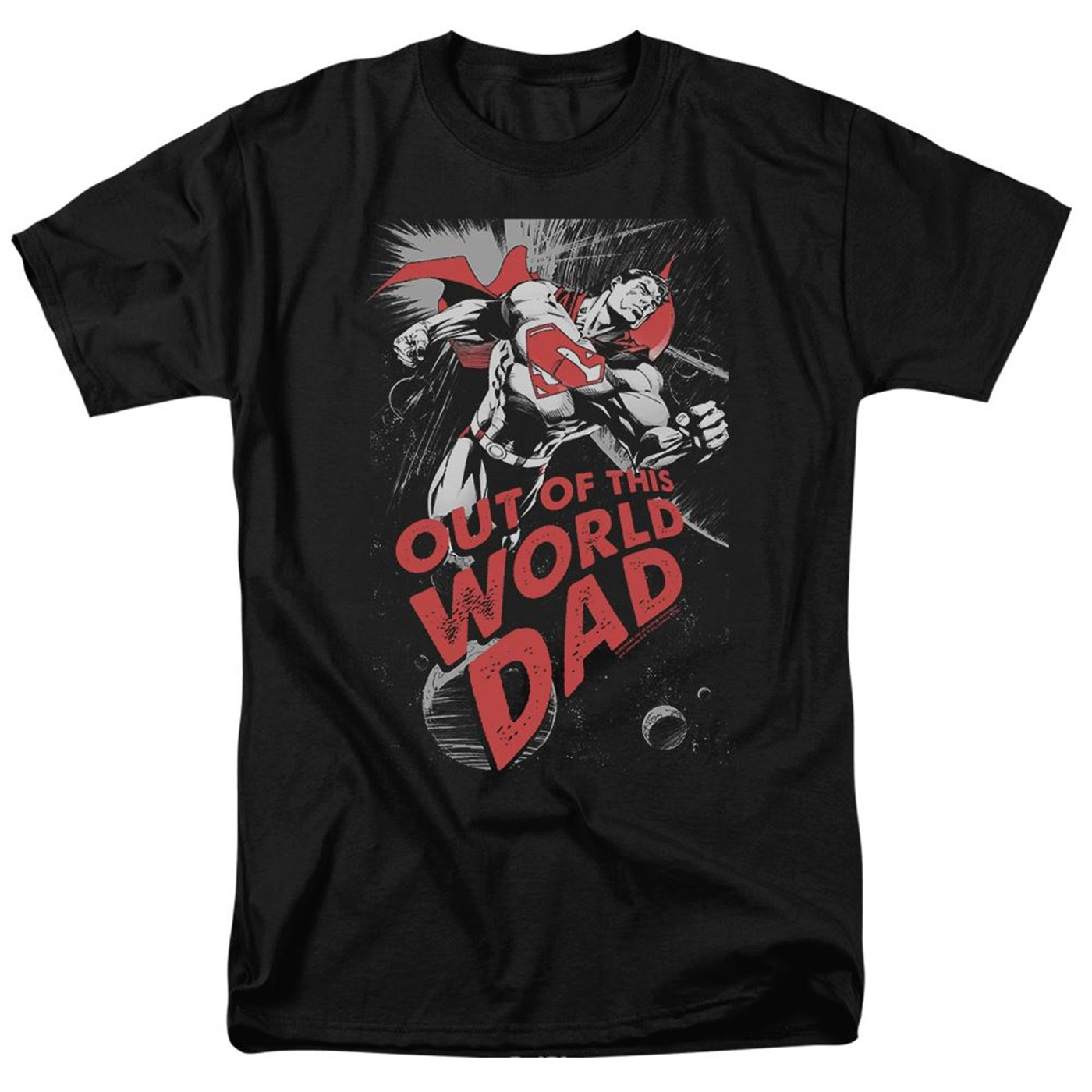 Out of this World Dad Superman Father's Day Men's T-Shirt