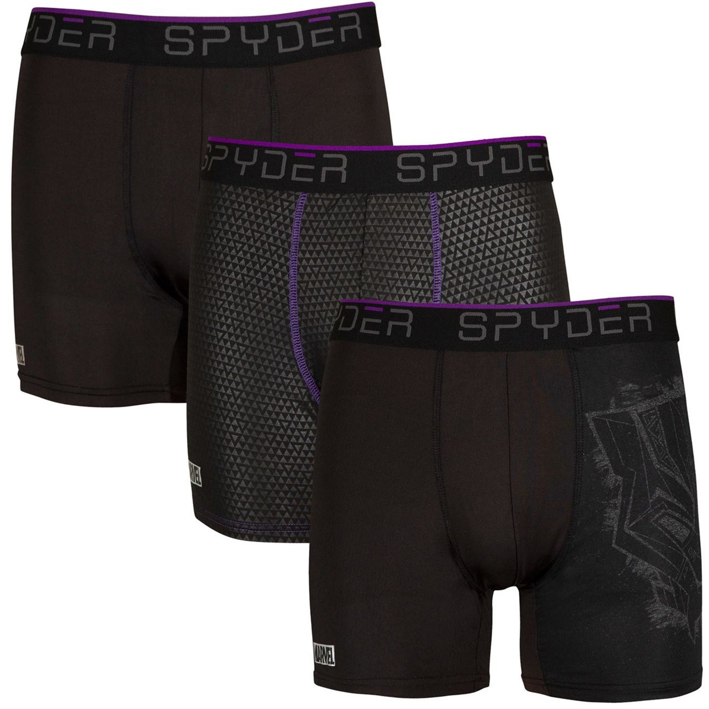 Spyder, Underwear & Socks, Spyder Boxer Briefs Black