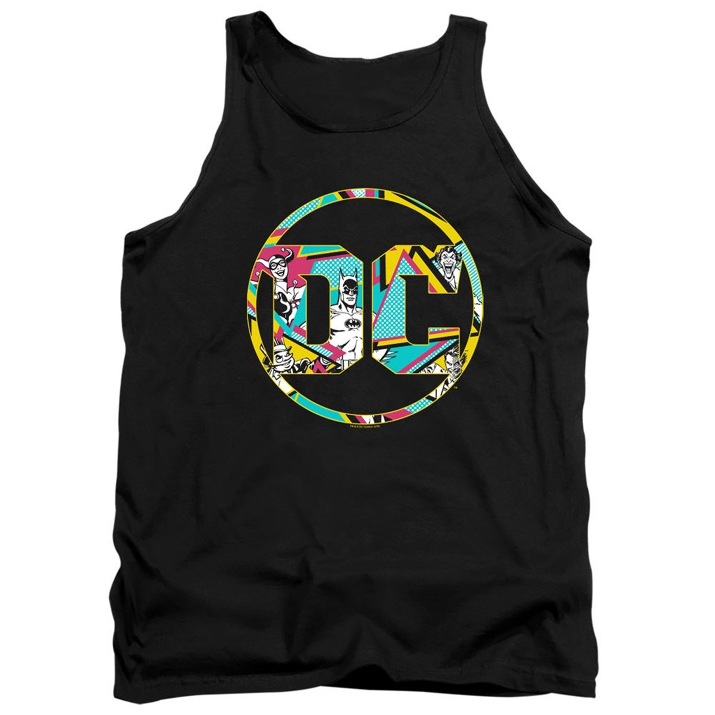 DC Comics 80's Logo Tank Top