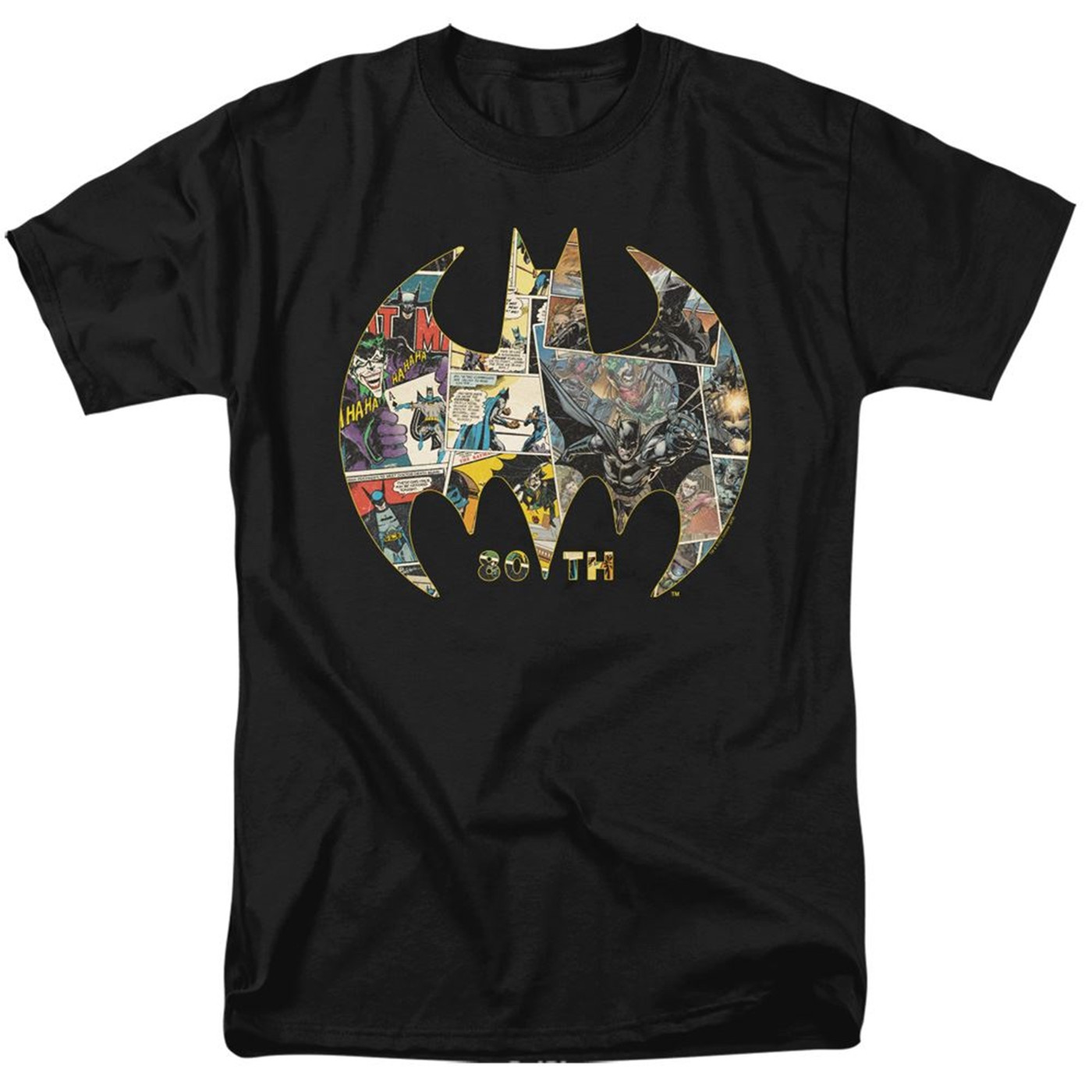 Batman 80th Shield Men's T-Shirt