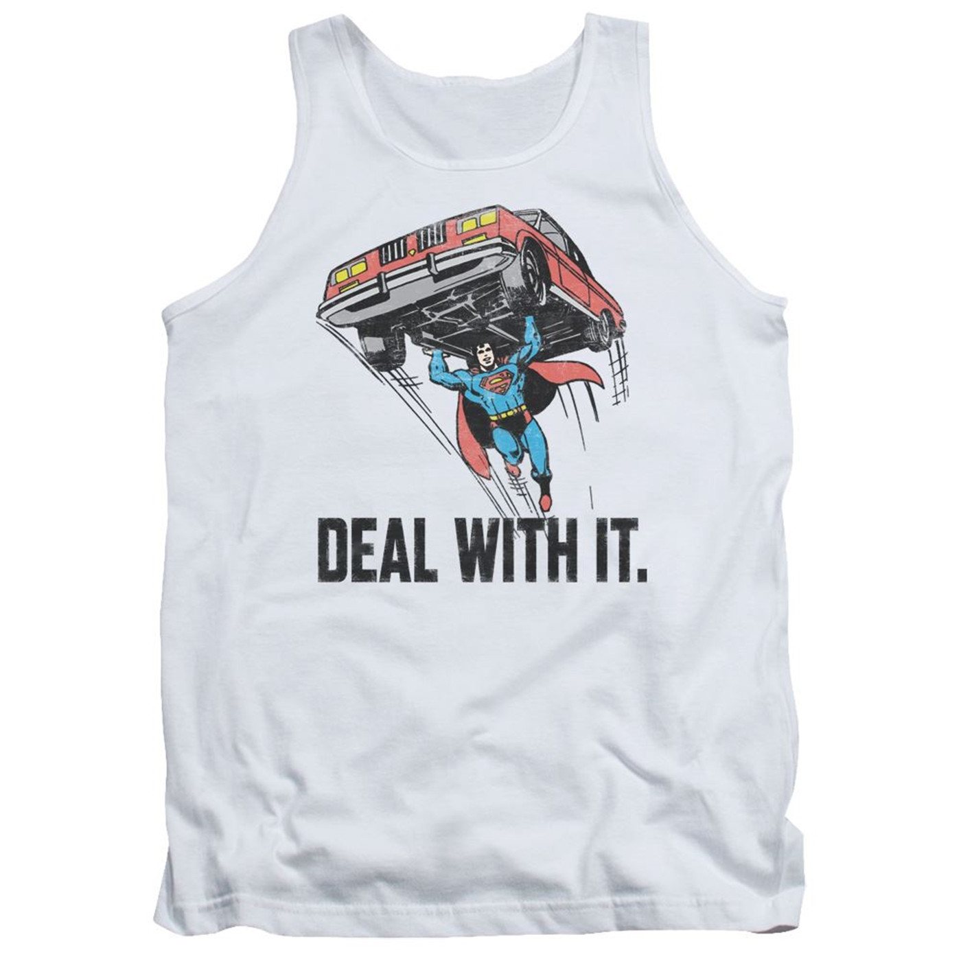 Superman Deal With It Tank Top