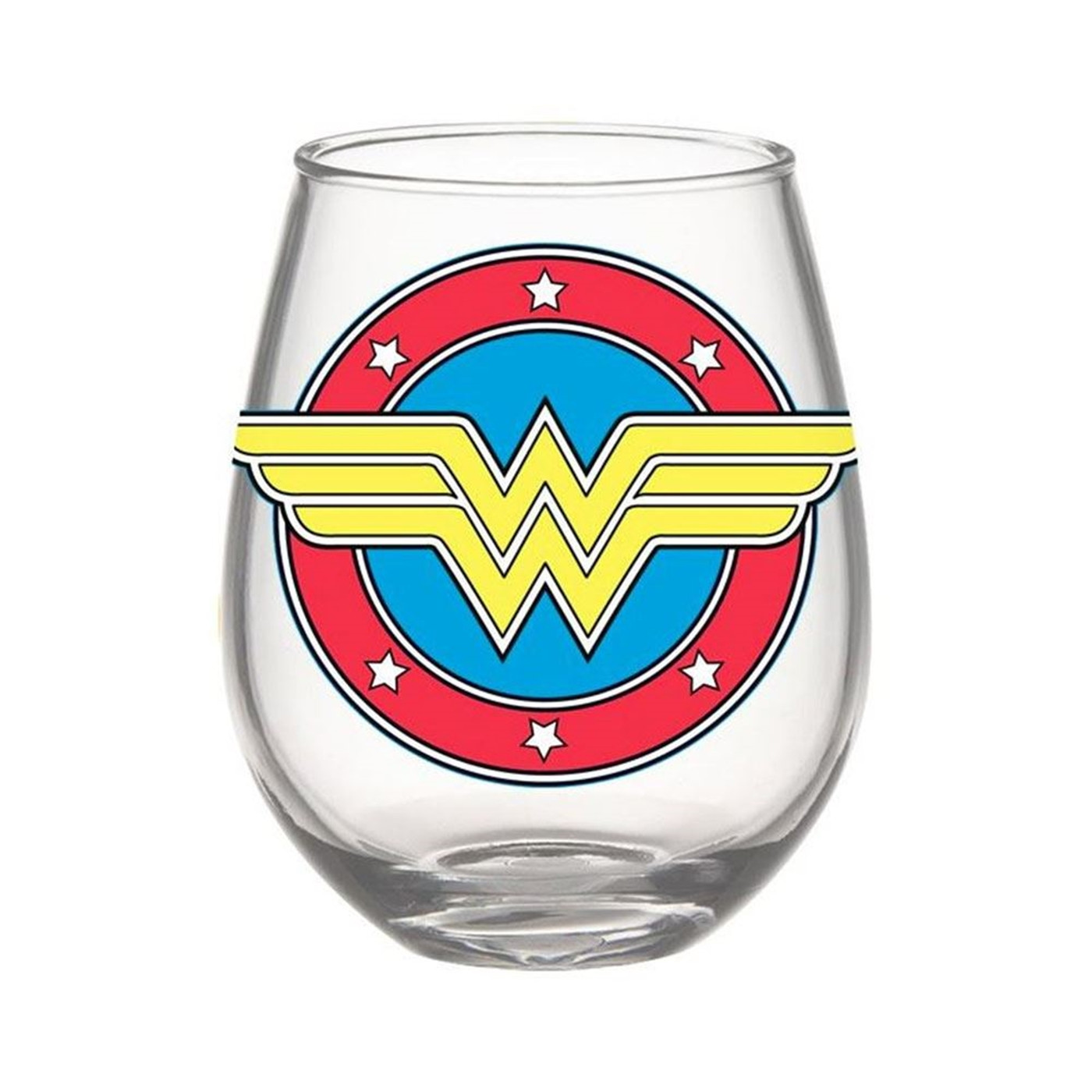 Wonder Woman Symbol 20oz Stemless Glass