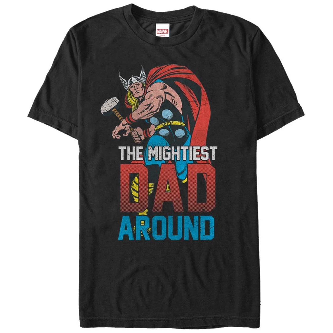 Thor Mightiest Dad From Marvel Men's T-Shirt