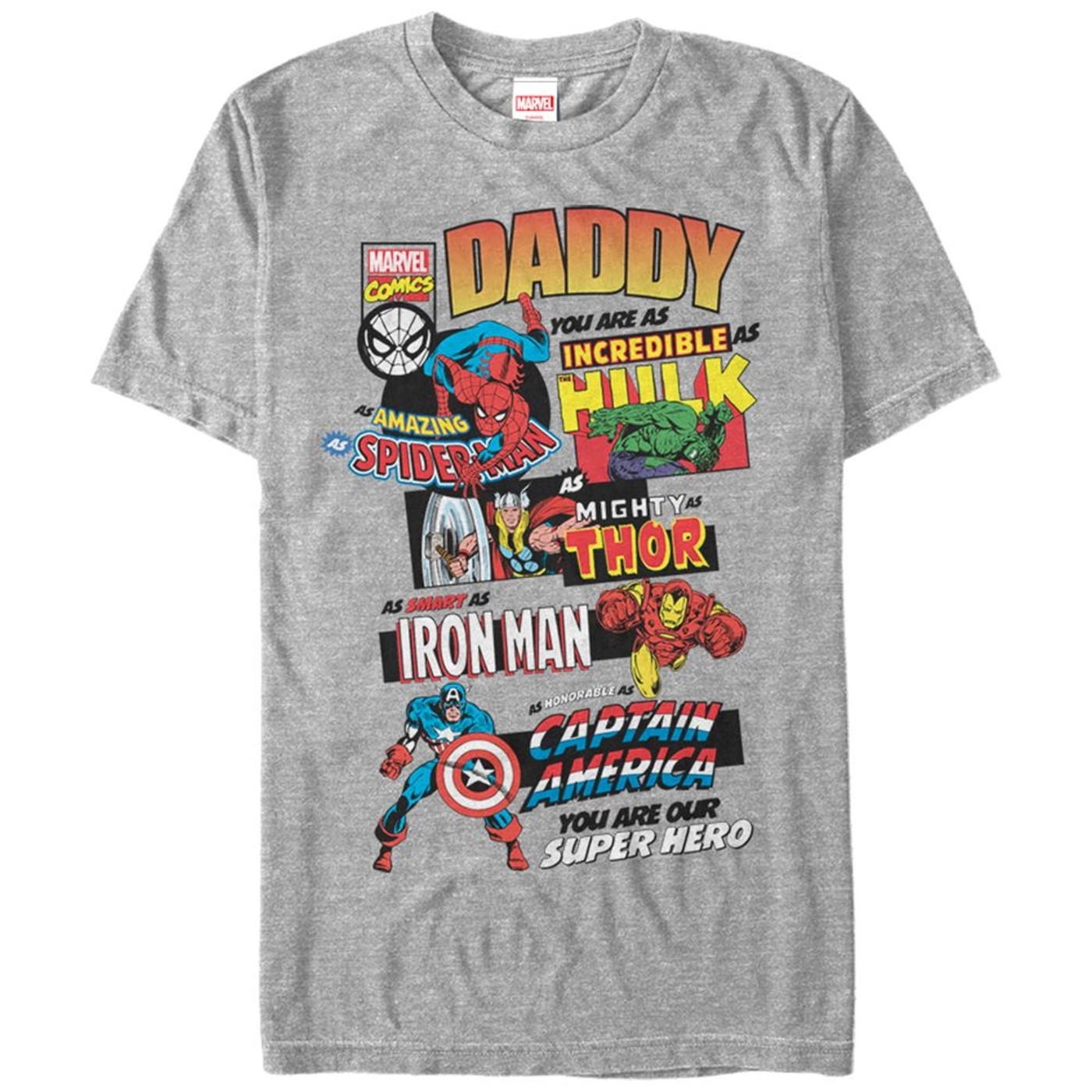 Daddy Hero Traits Men's T-Shirt