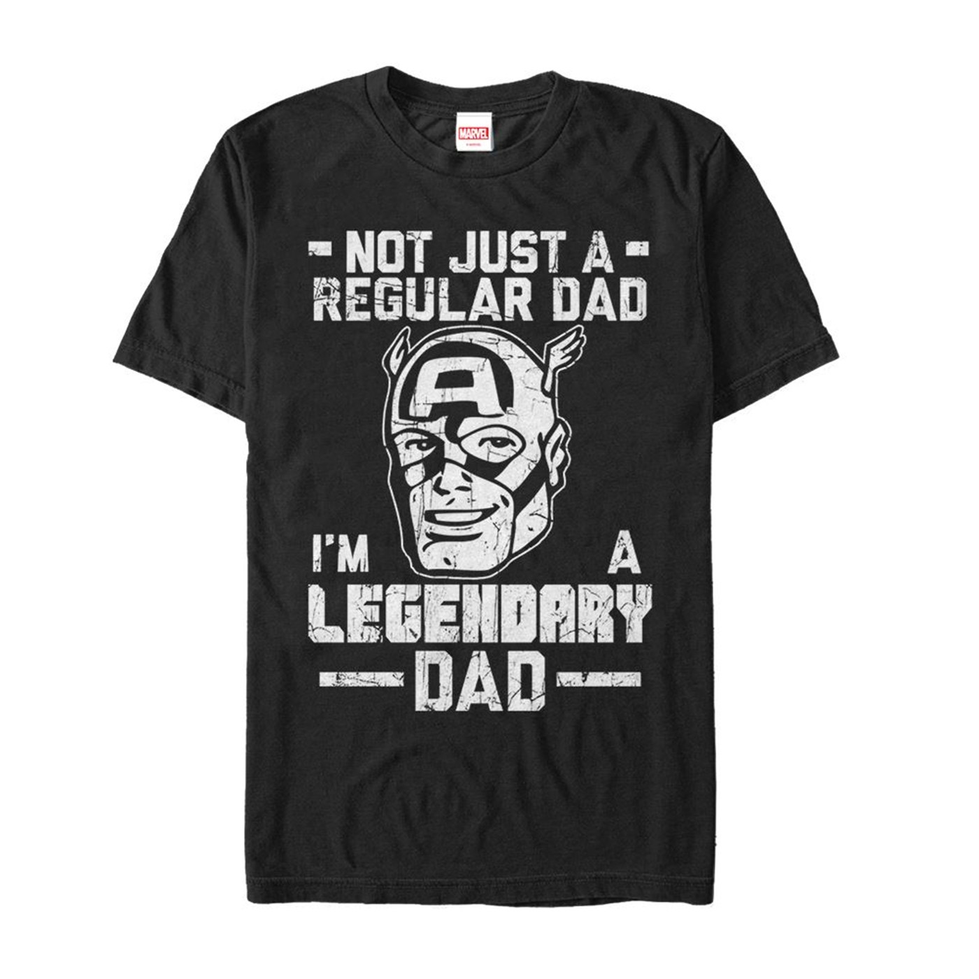 Captain America Legendary Dad T-Shirt