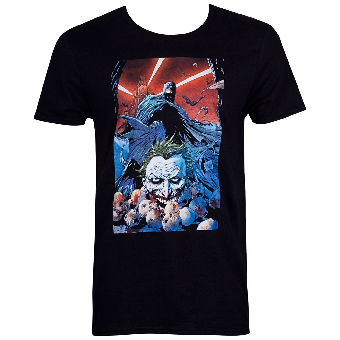 Batman Face of Death Comic Cover Men's T-Shirt
