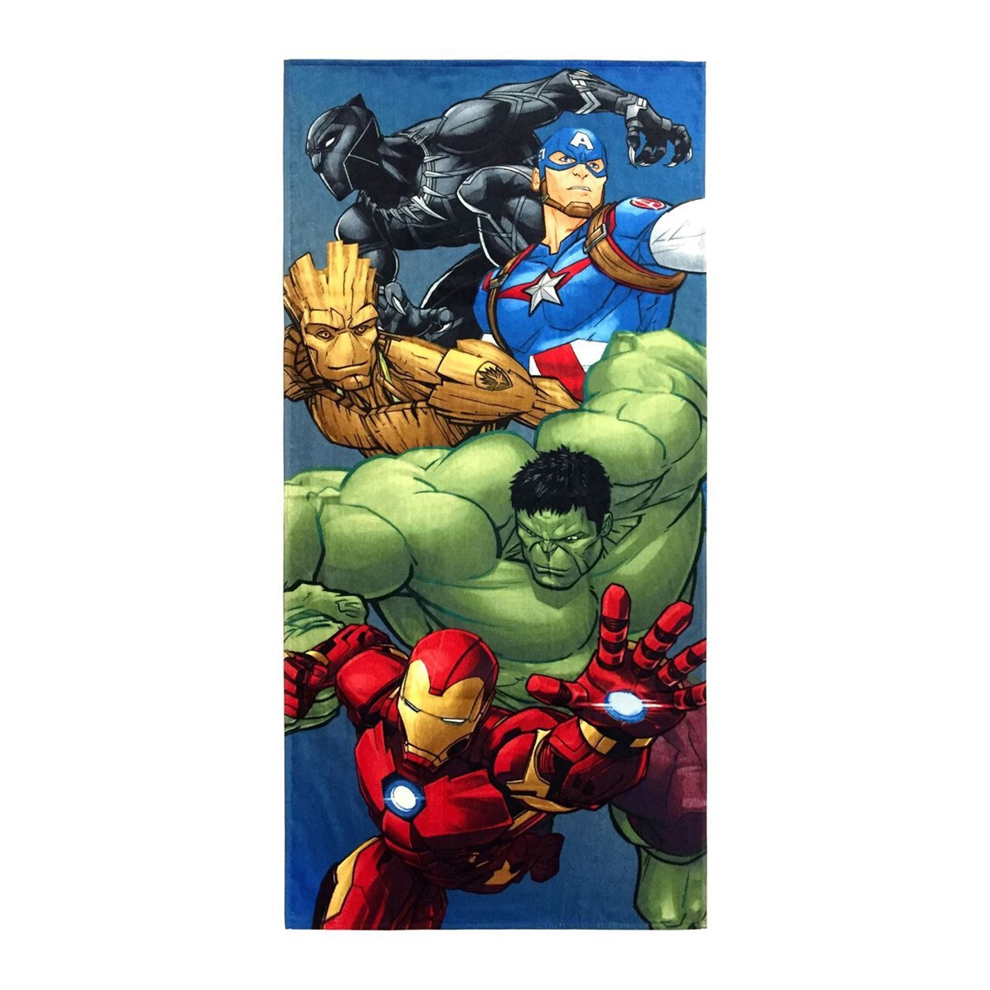 Avengers Group Shot Beach Towel