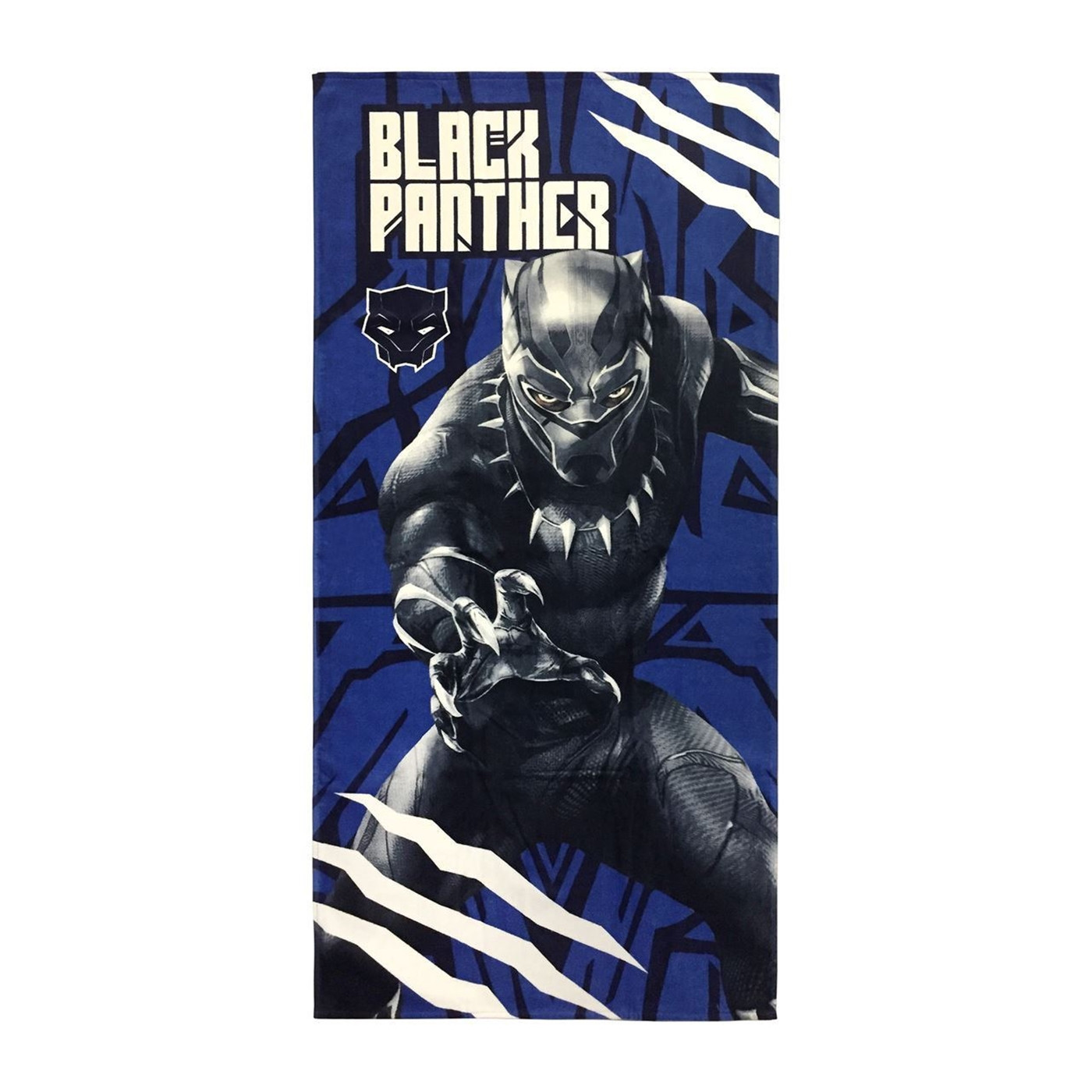 Black Panther Attack Beach Towel