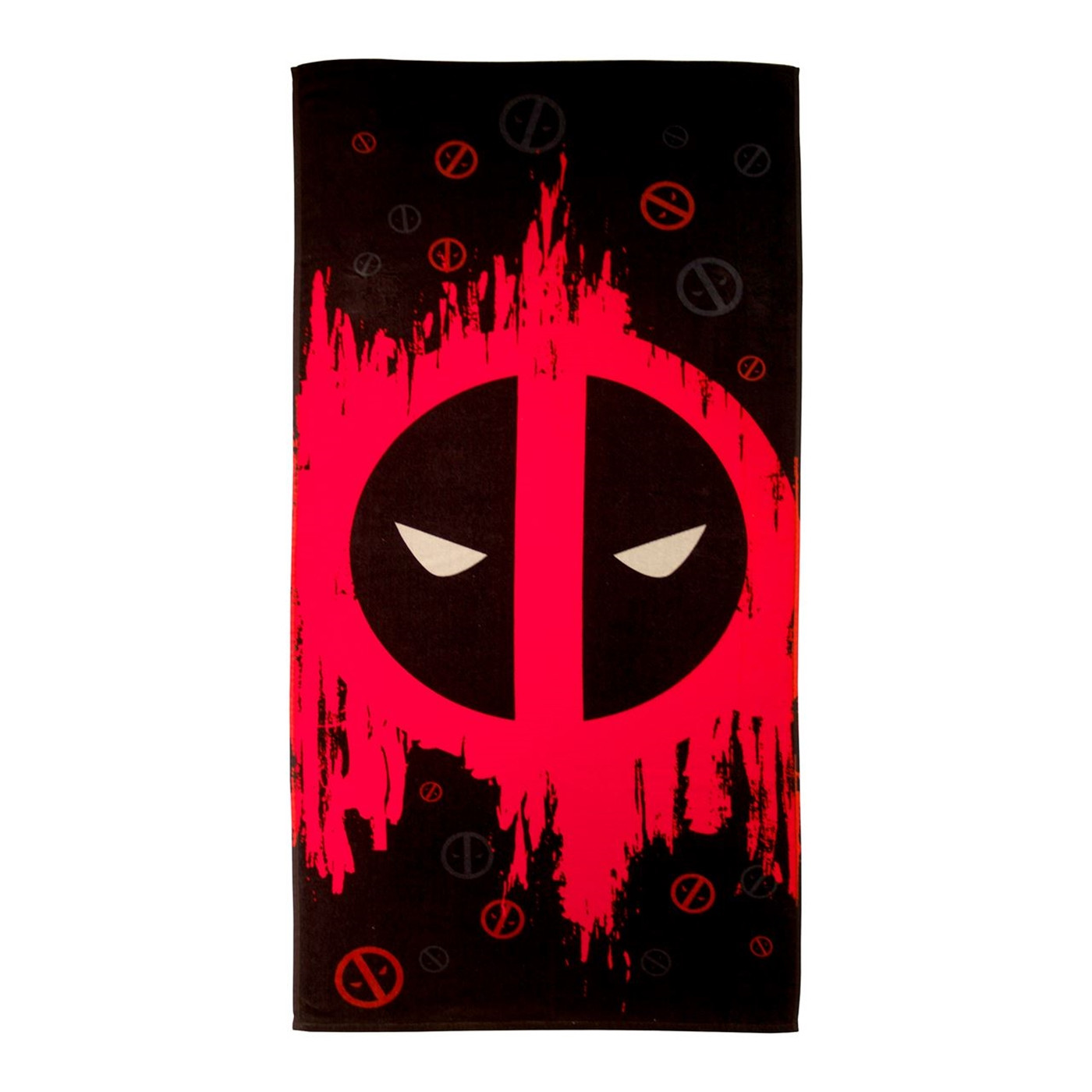 Deadpool Symbol Beach Towel