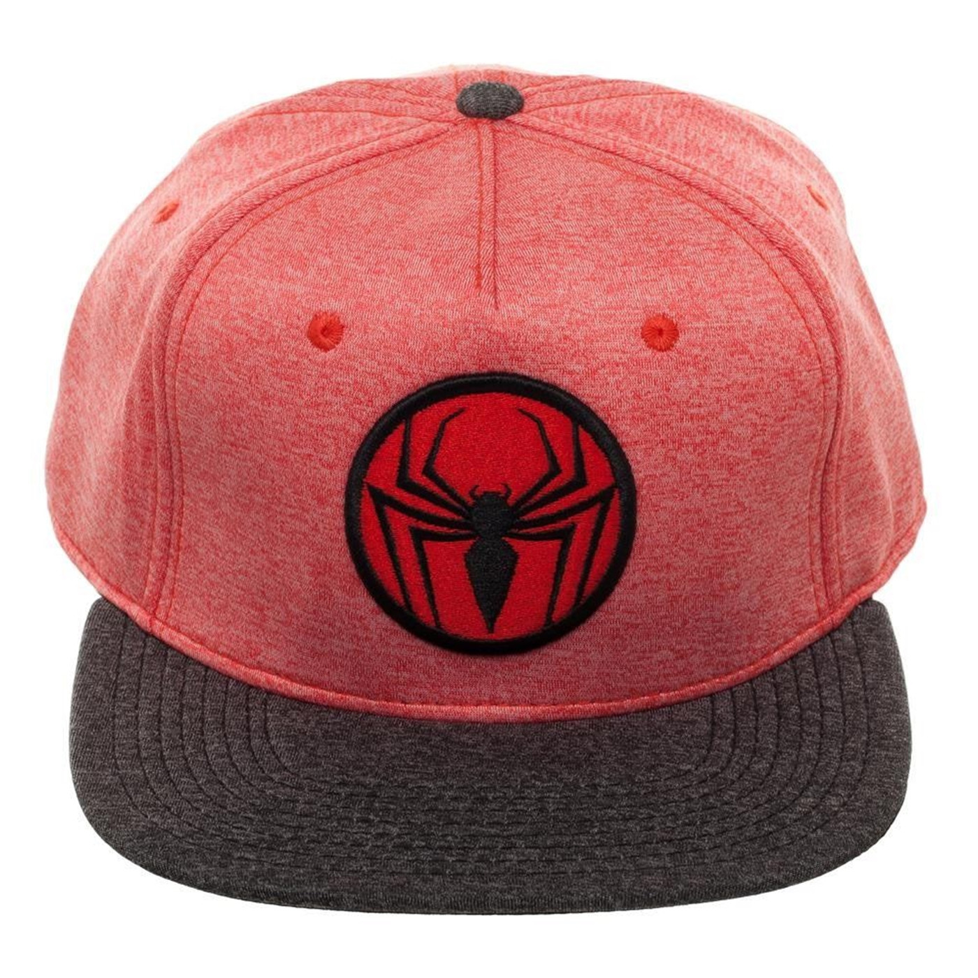Spider-Man Two Tone Cationic Red and Black Snapback
