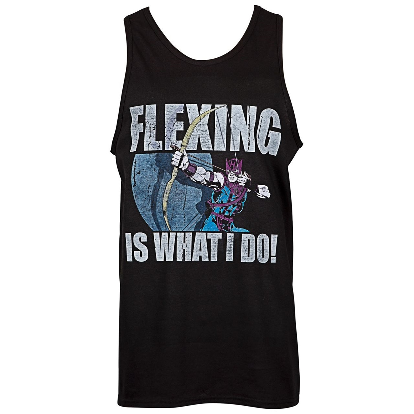 Hawkeye Flexing Is What I Do Tank Top