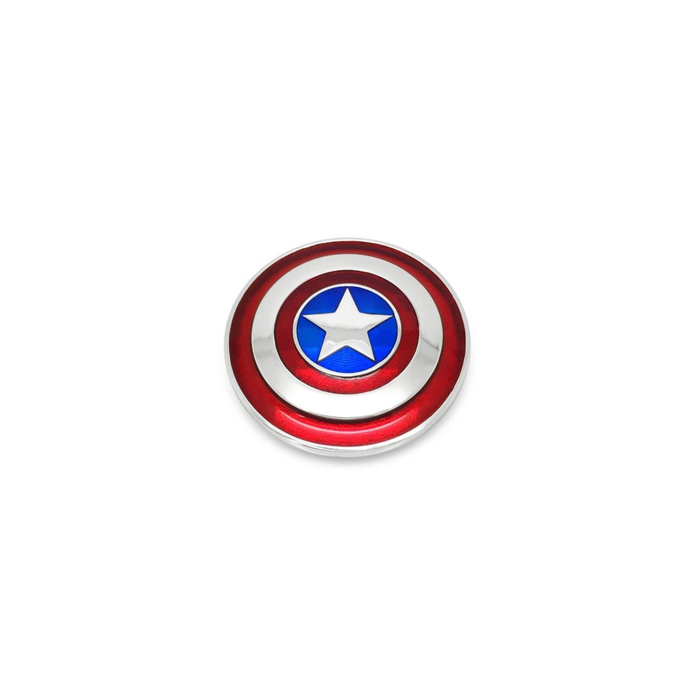 Large - Captain America Shield Necklace with Chain