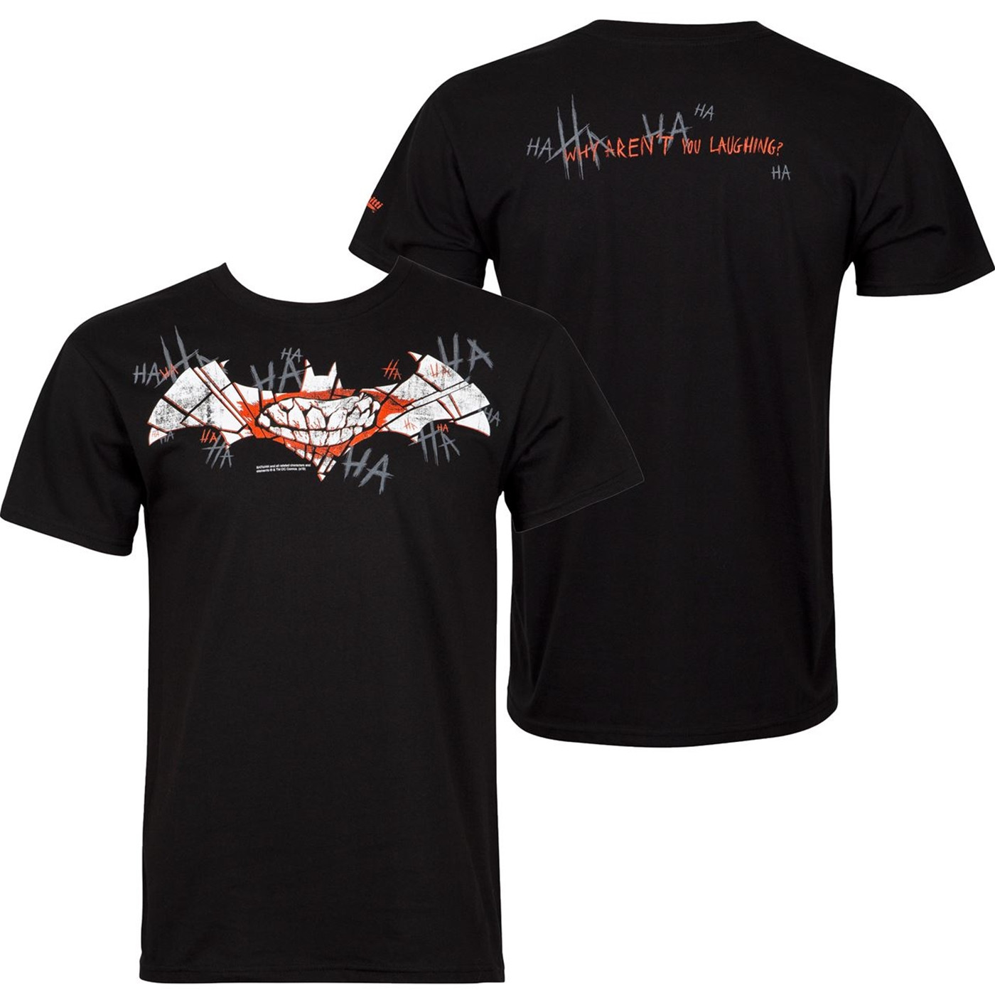 Joker Smile Bat Symbol Men's Hanes Nano Men's T-Shirt
