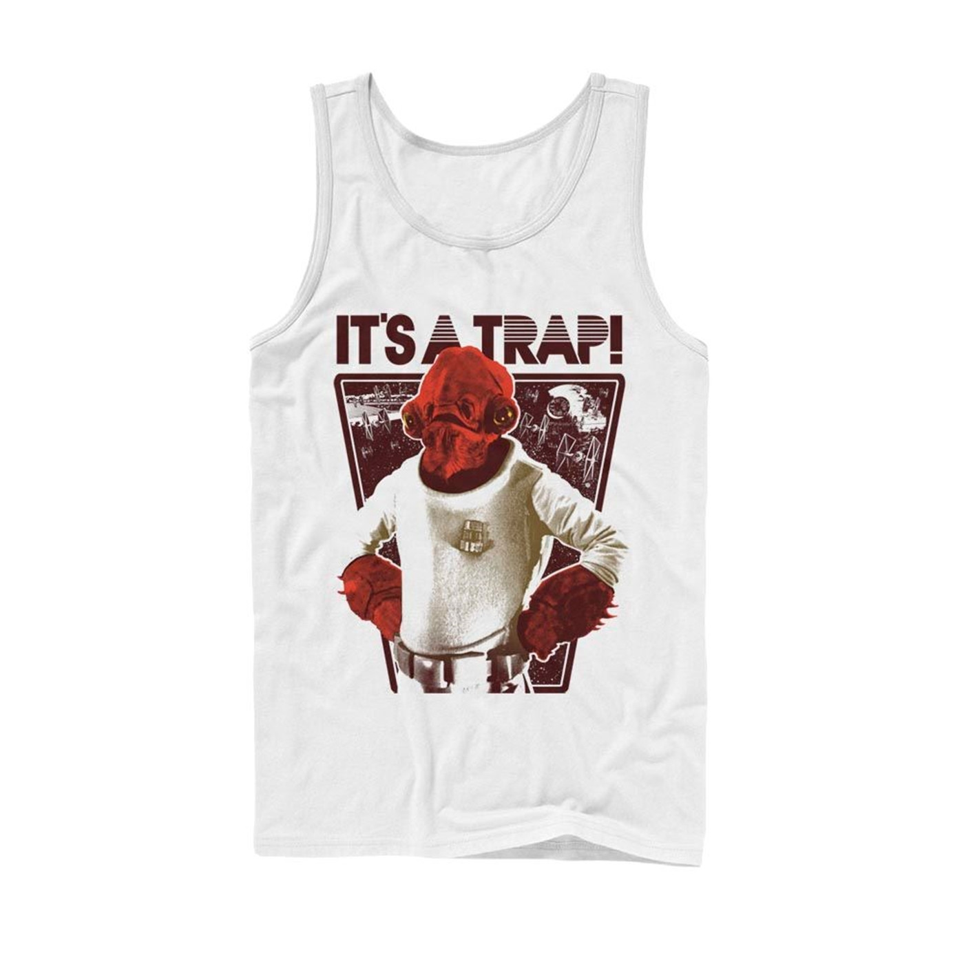 Ackbar It's a Trap Tank Top