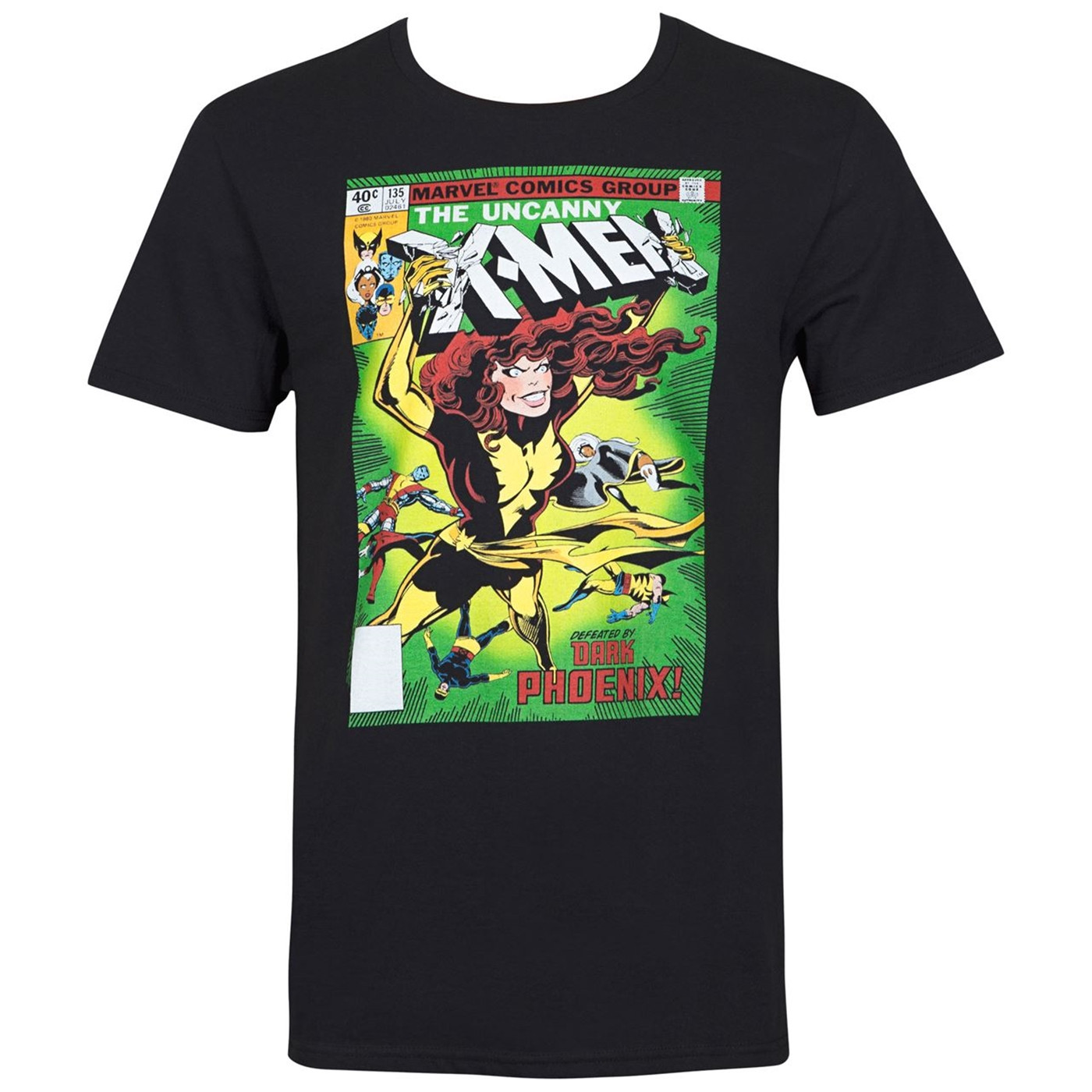 X-Men The Dark Phoenix Saga Comic Cover Men's T-Shirt