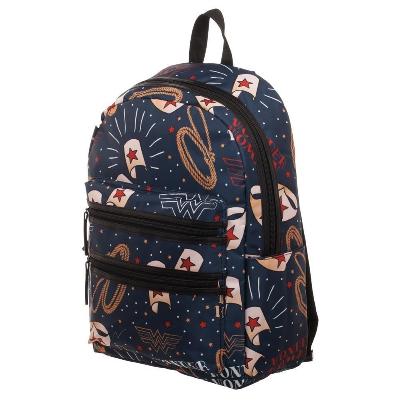 DC Comics Wonder Woman Double Zip Backpack