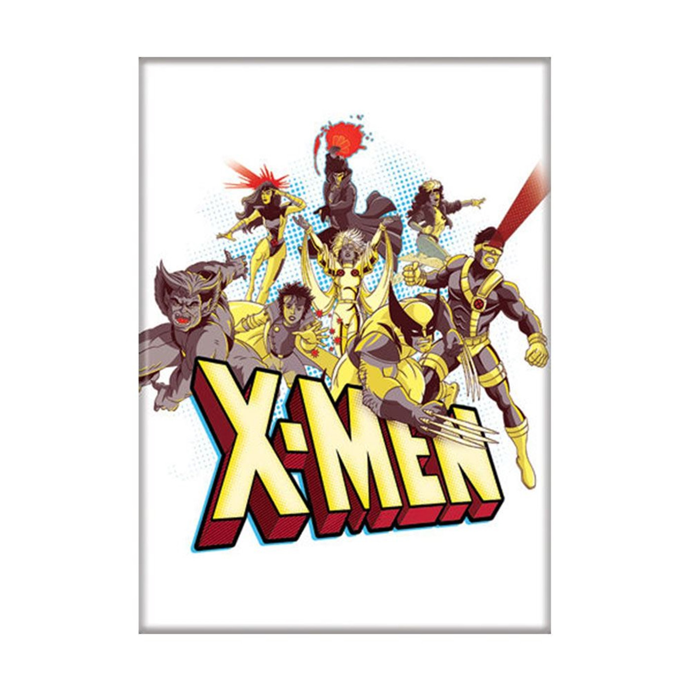 X-Men Cartoon Cast Magnet