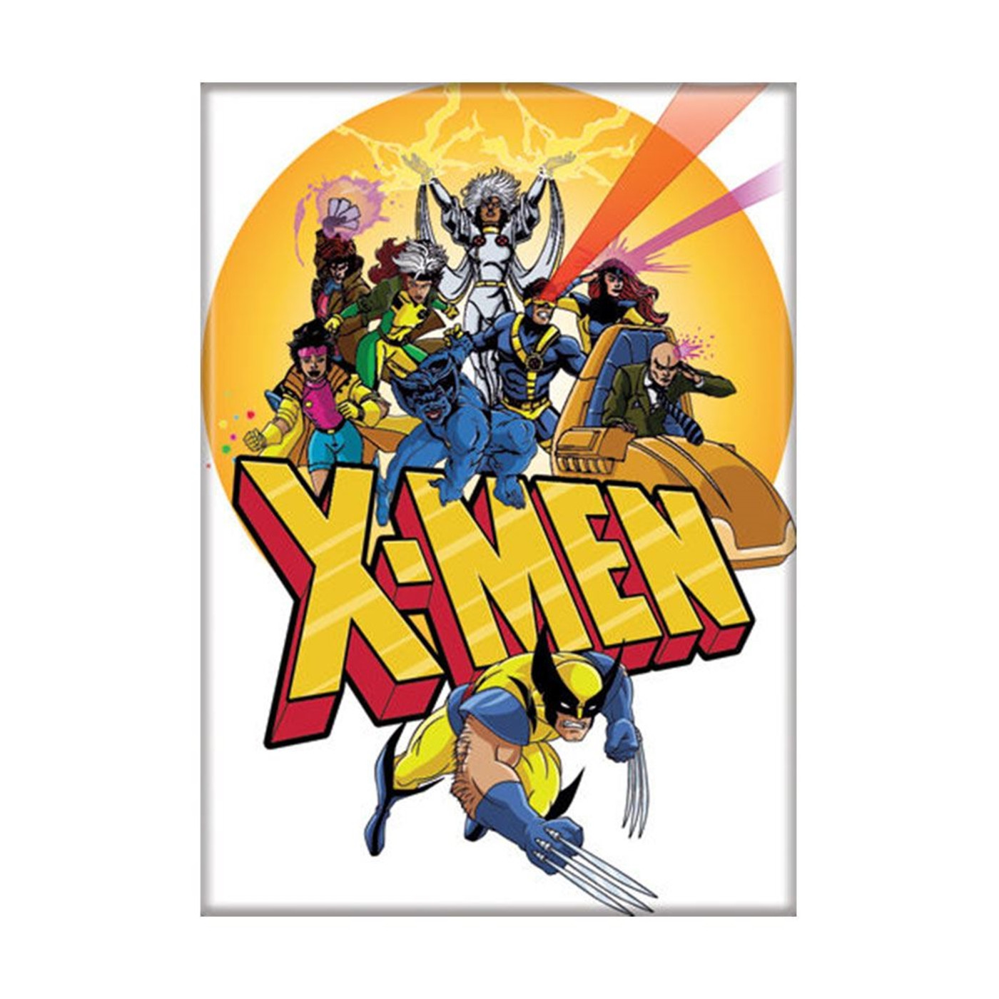 X-Men Cartoon Group Shot Magnet